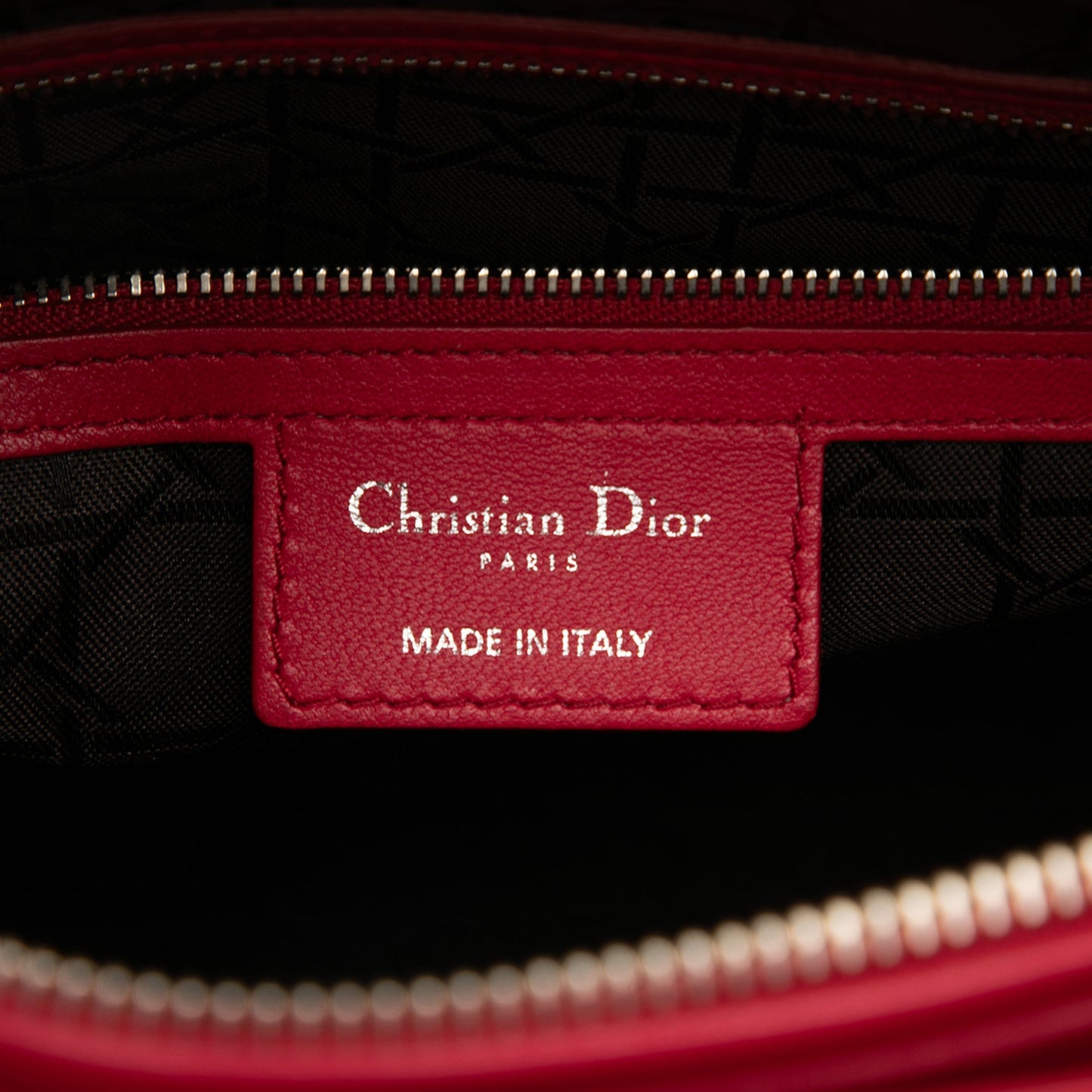Dior Large Lambskin Cannage Lady Dior