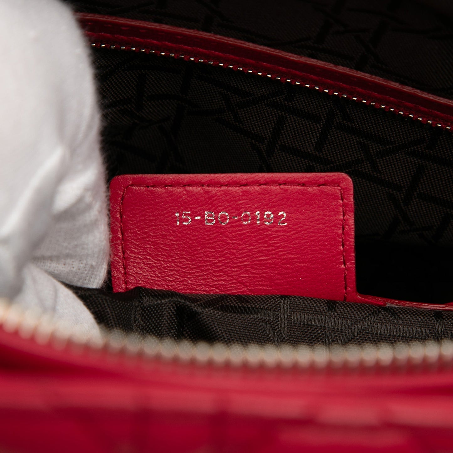 Dior Large Lambskin Cannage Lady Dior