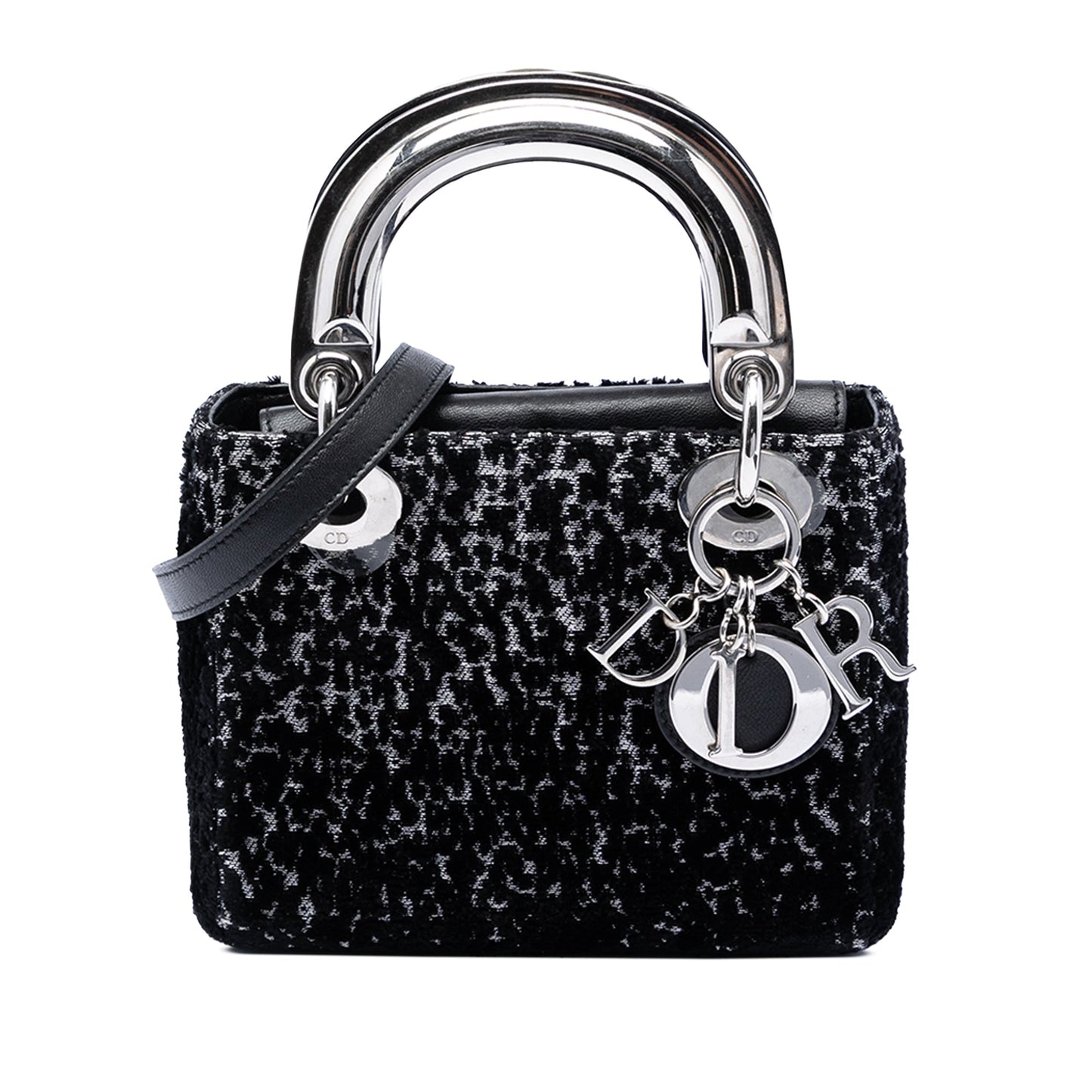 Dior Mini Fabric Lame Lady Dior
