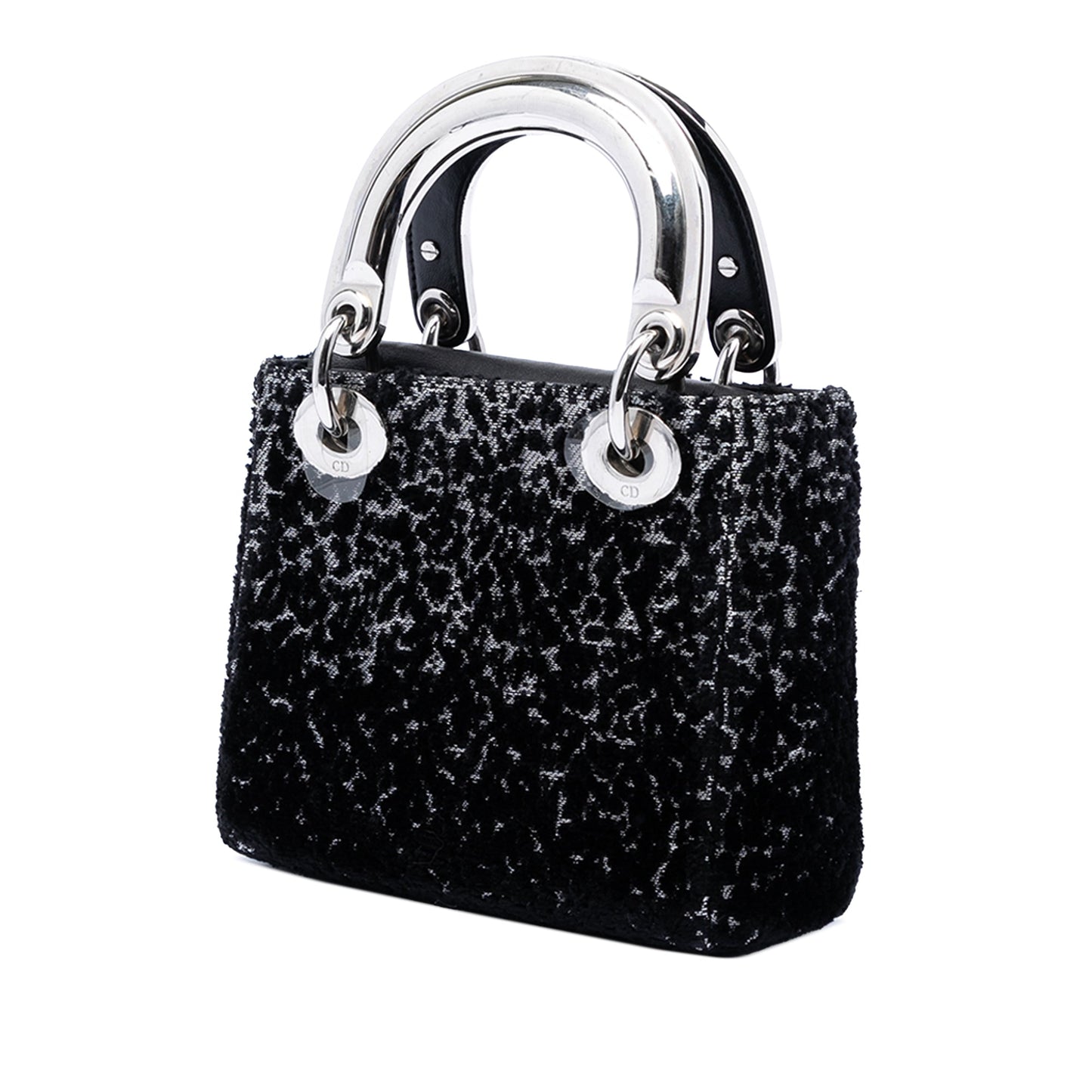 Dior Mini Fabric Lame Lady Dior