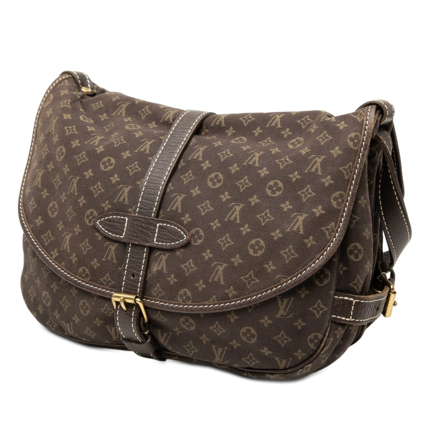 Louis Vuitton Monogram Mini Lin Saumur 30