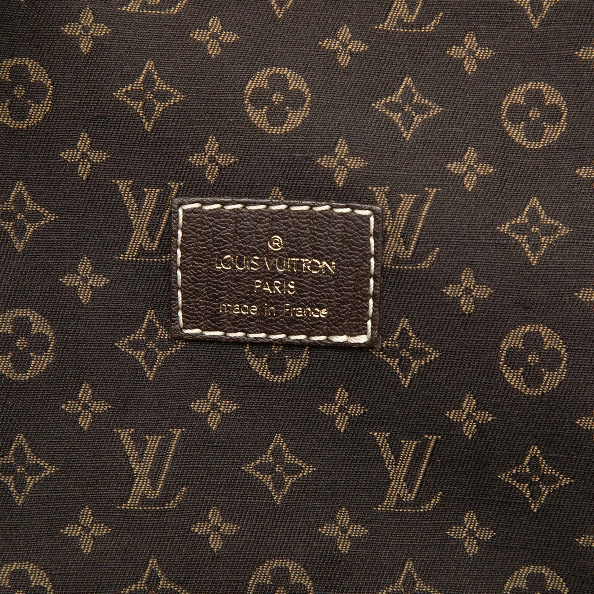 Louis Vuitton Monogram Mini Lin Saumur 30