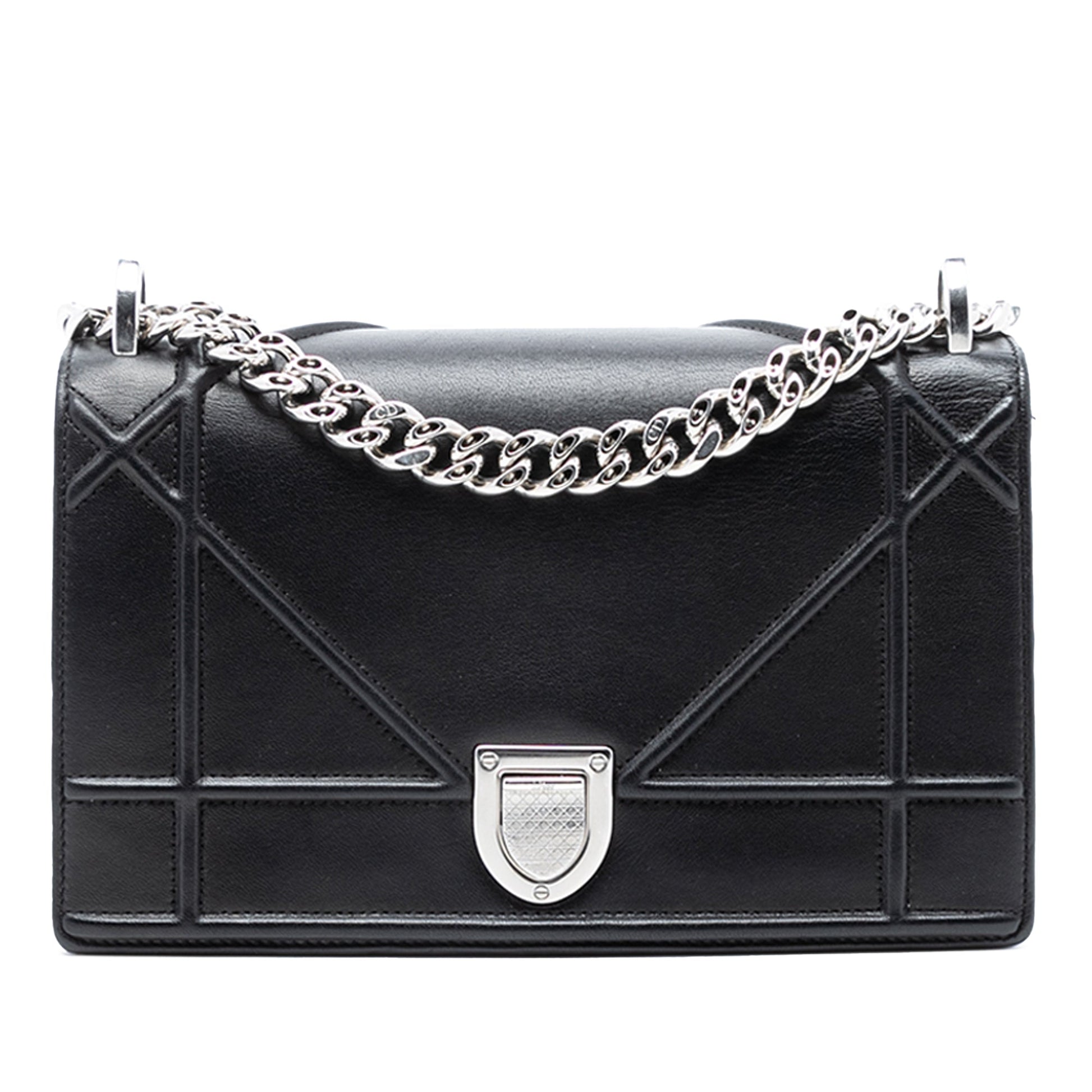Dior Small Lambskin Diorama Flap
