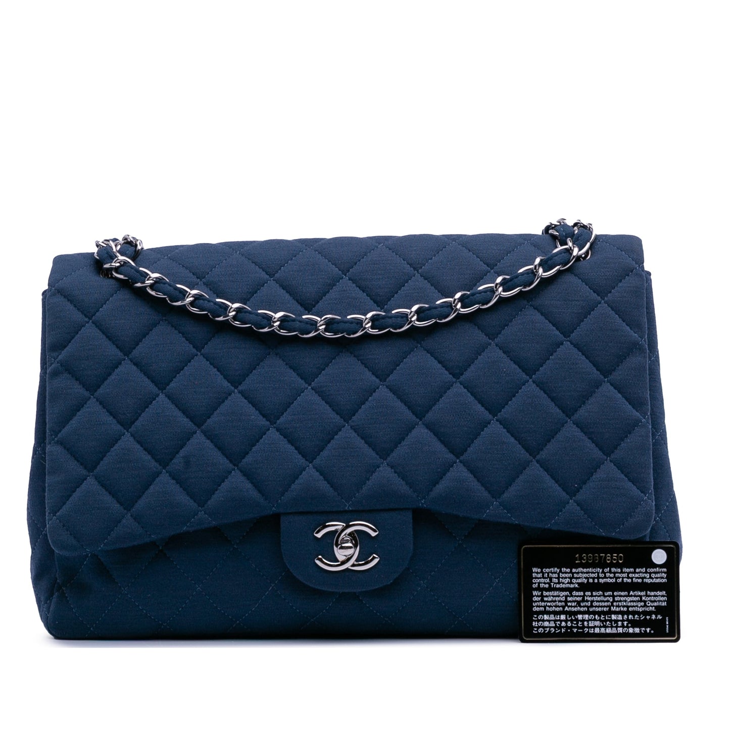 Chanel Maxi Classic Jersey Single Flap
