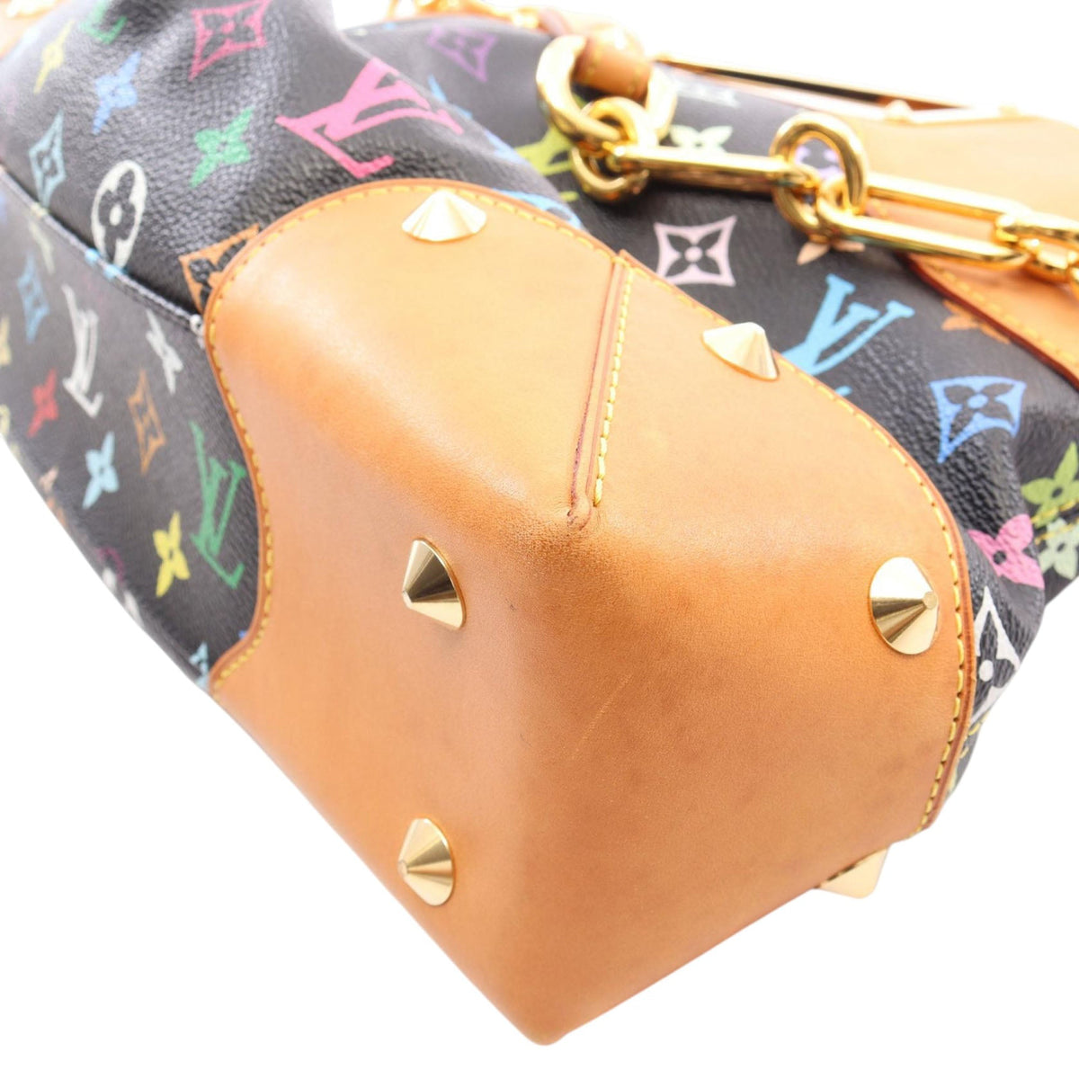 Louis Vuitton Monogram Multicolore Judy MM — Black