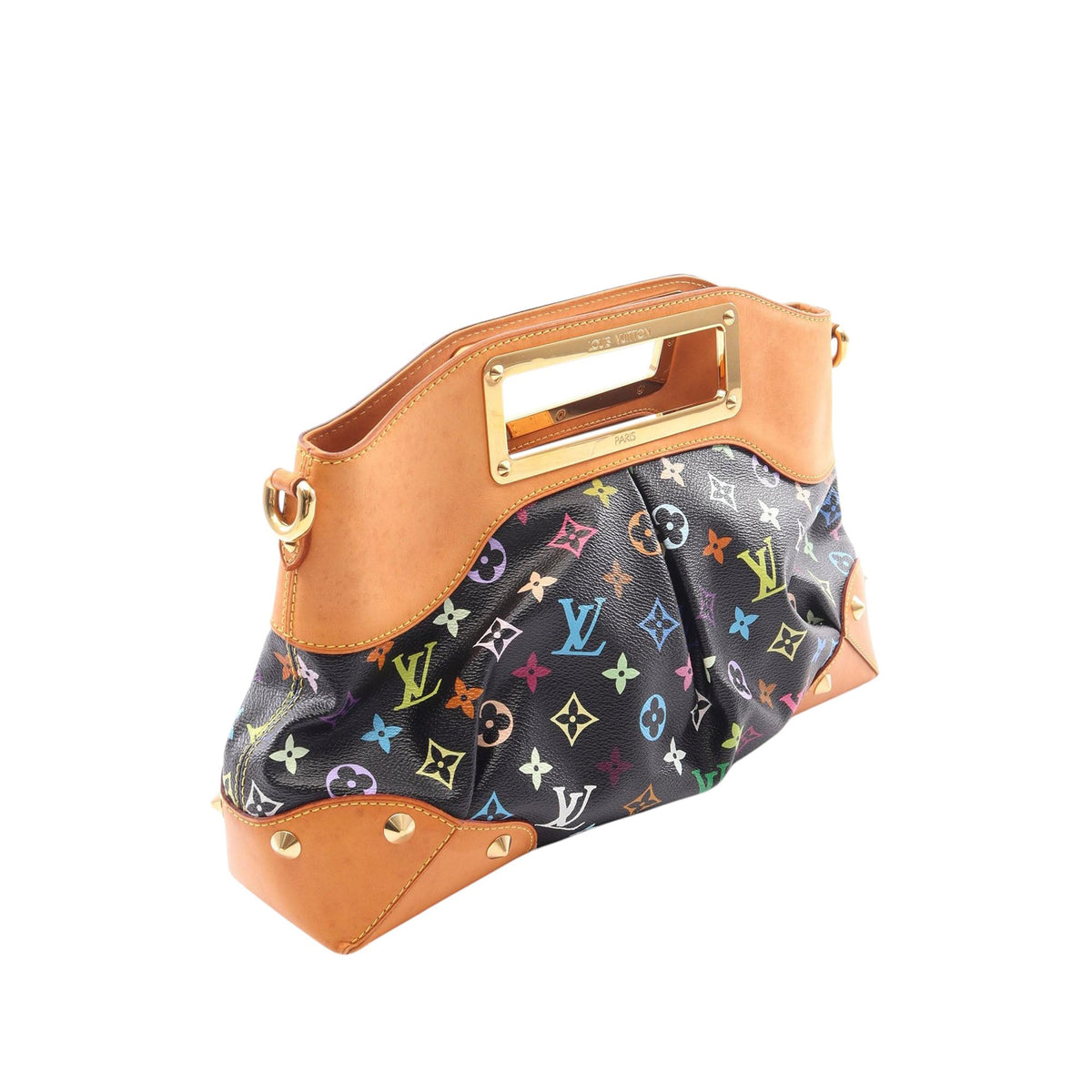 Louis Vuitton Monogram Multicolore Judy MM — Black
