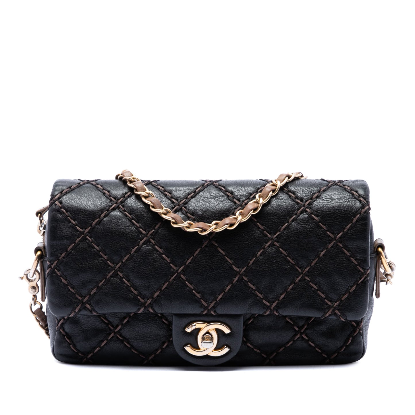 Chanel Paris Dallas Small Quilted Calfskin Chic Stitch Flap