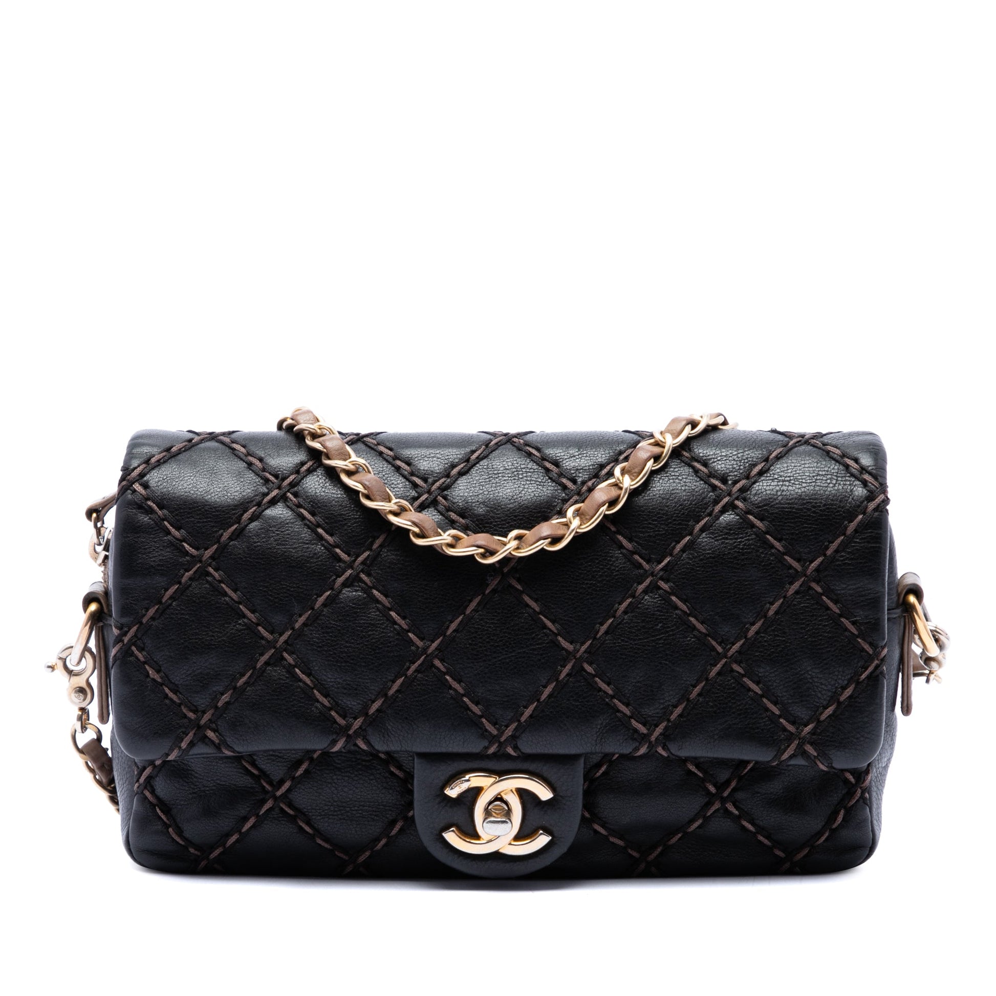 Chanel Paris Dallas Small Quilted Calfskin Chic Stitch Flap