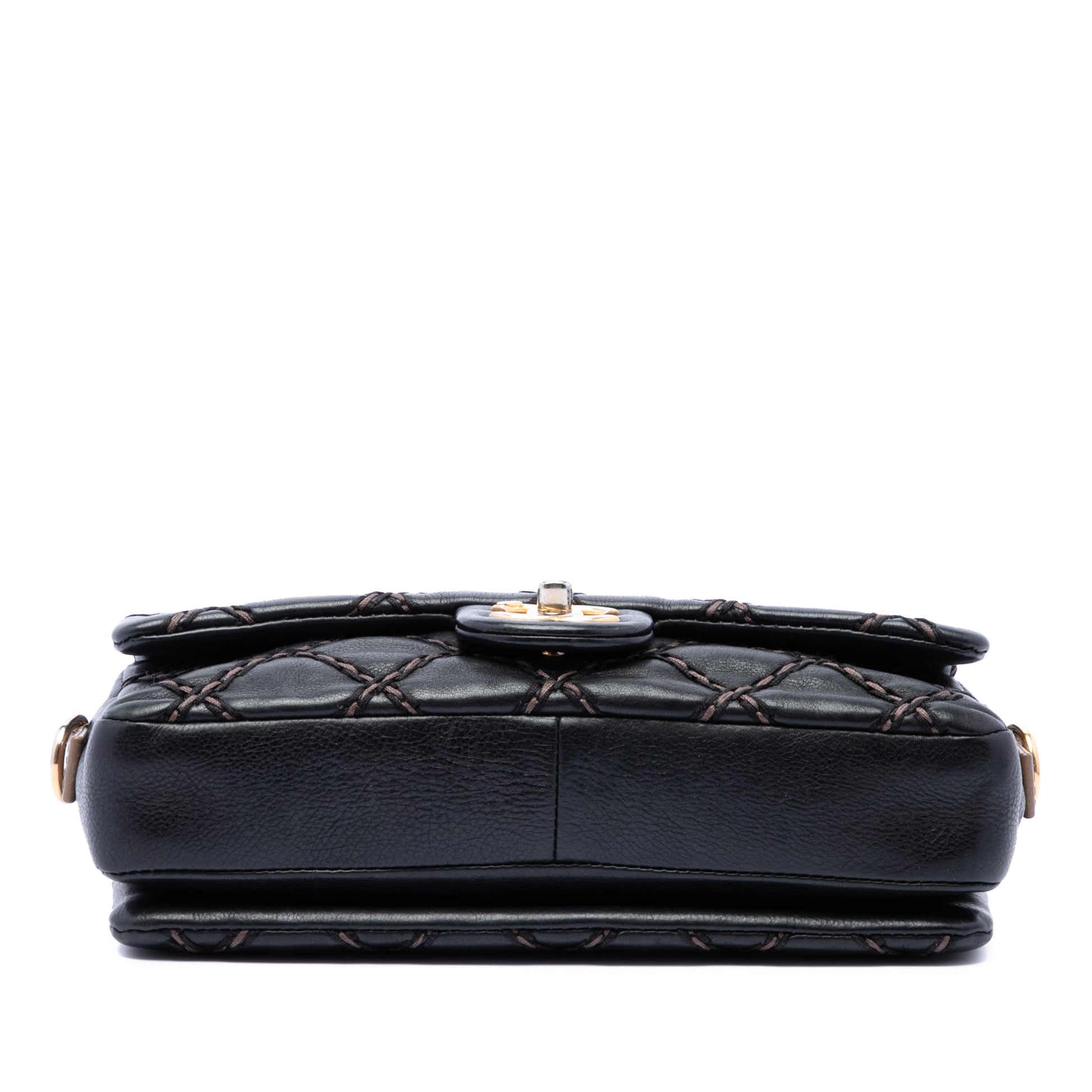 Chanel Paris Dallas Small Quilted Calfskin Chic Stitch Flap