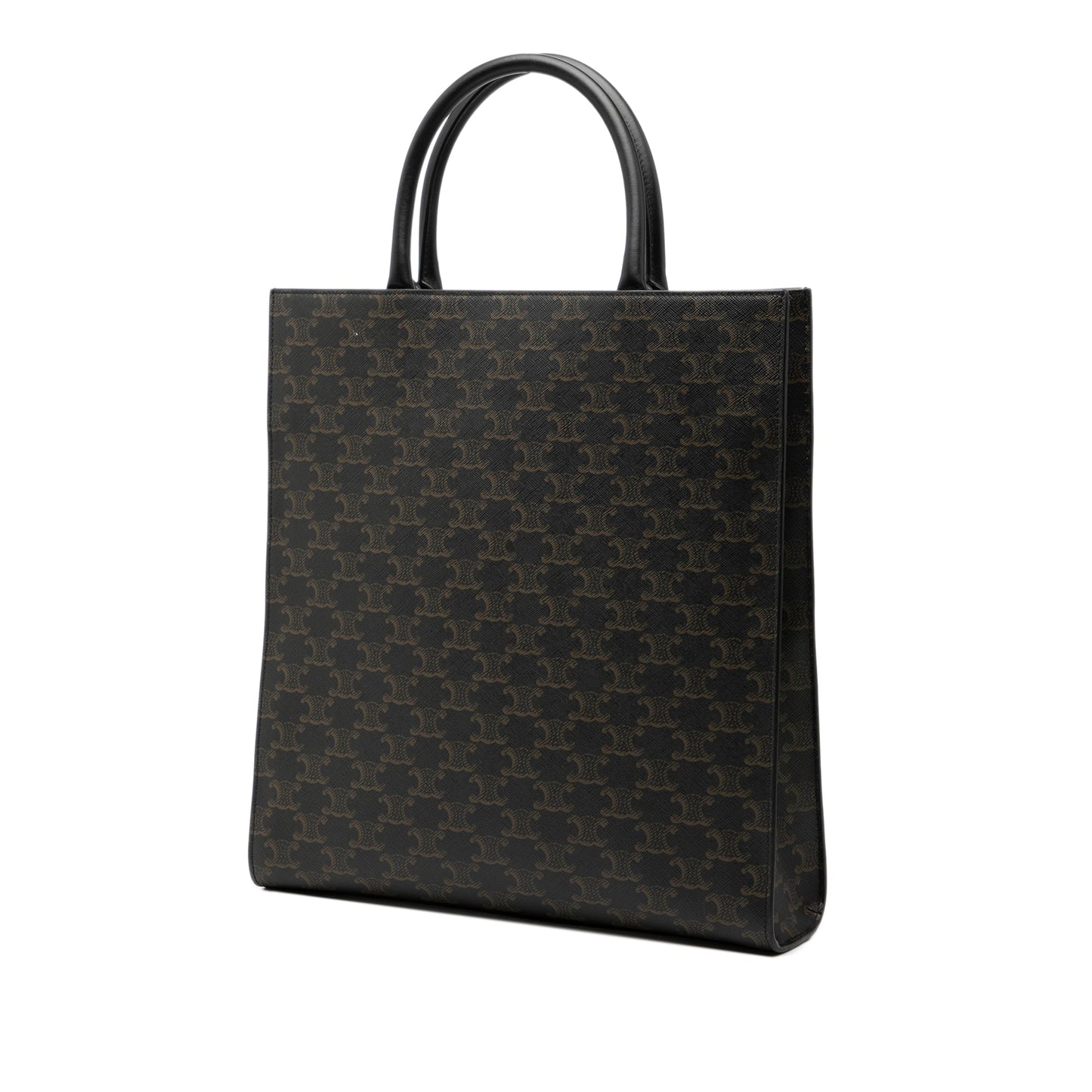 Celine Medium Triomphe Coated Canvas Vertical Cabas Tote