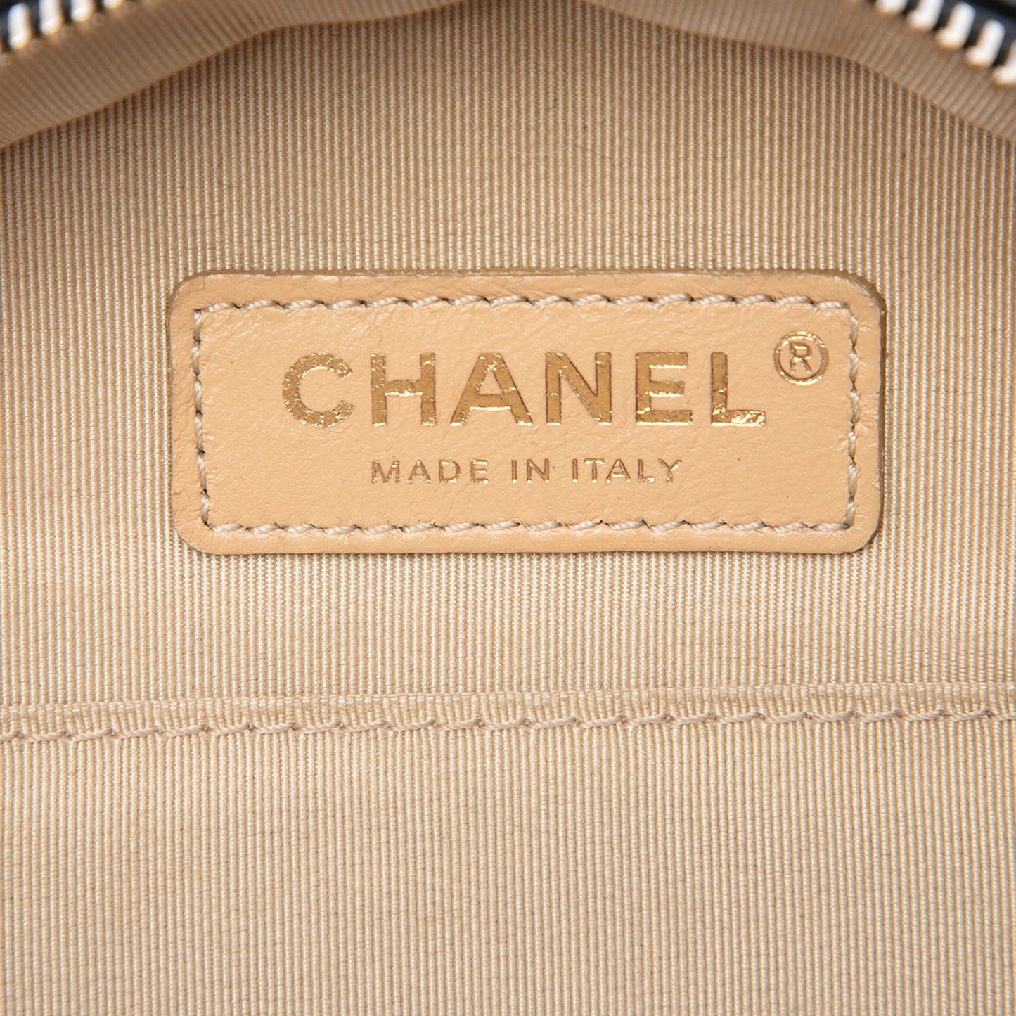 Chanel Glazed Calfskin Round As Earth Evening Bag
