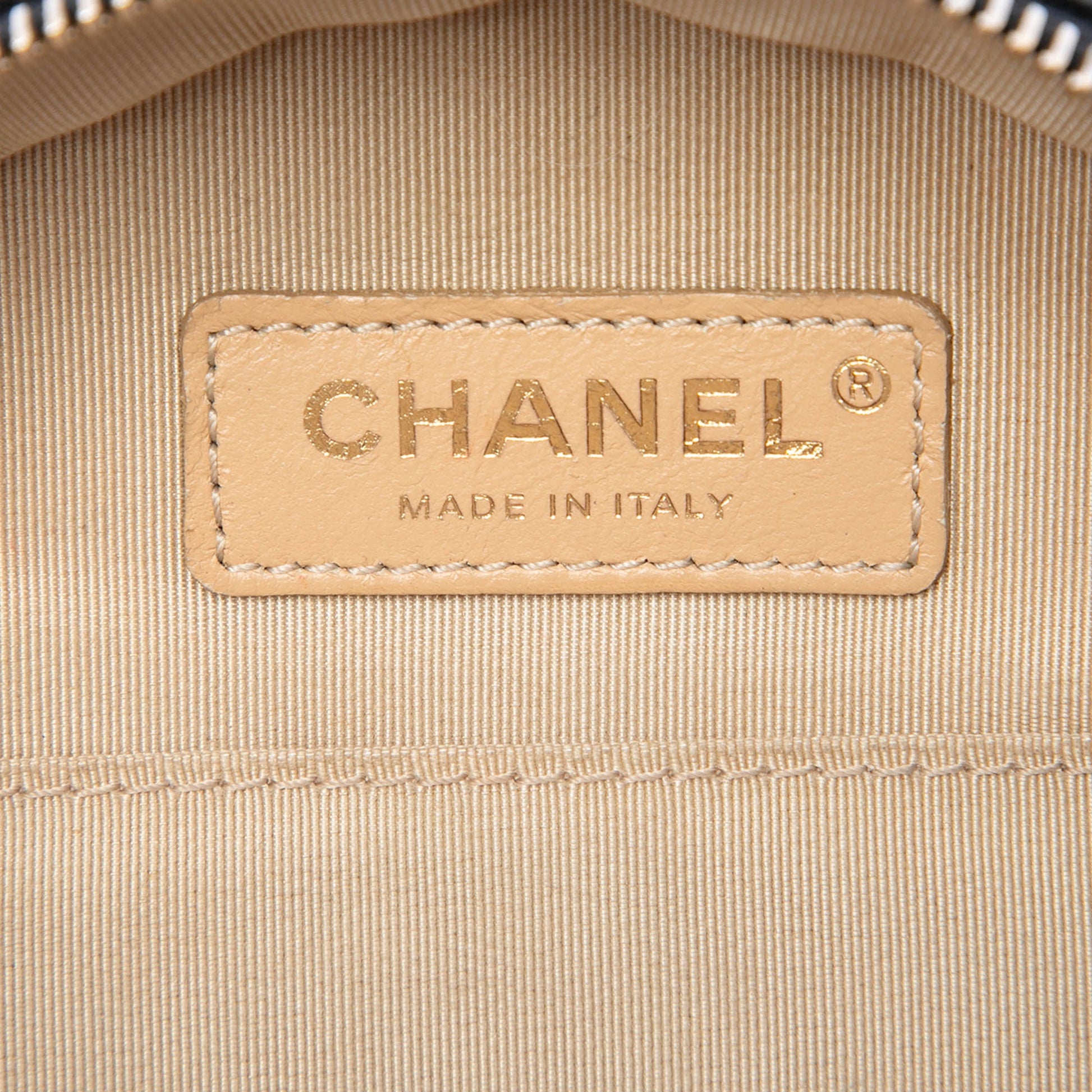 Chanel Glazed Calfskin Round As Earth Evening Bag