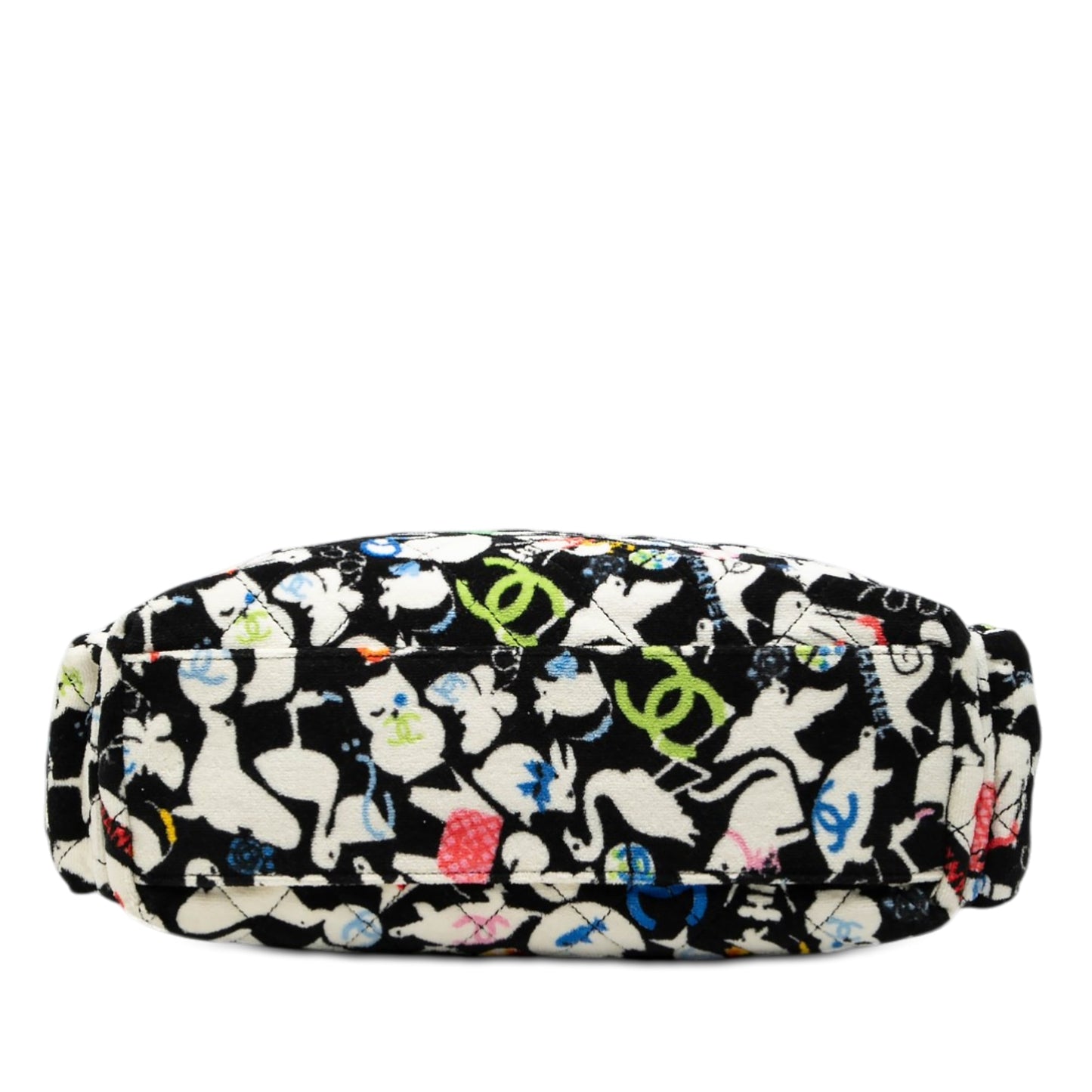 Chanel Terry Cloth Baby Animals Diaper Bag