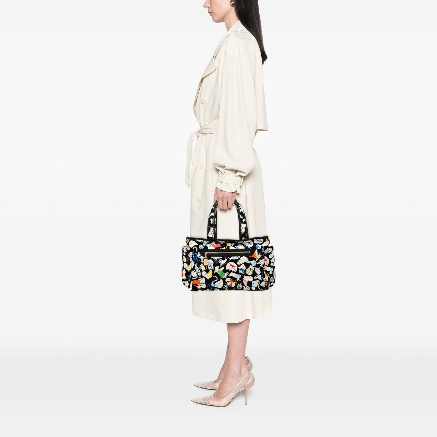 Chanel Terry Cloth Baby Animals Diaper Bag