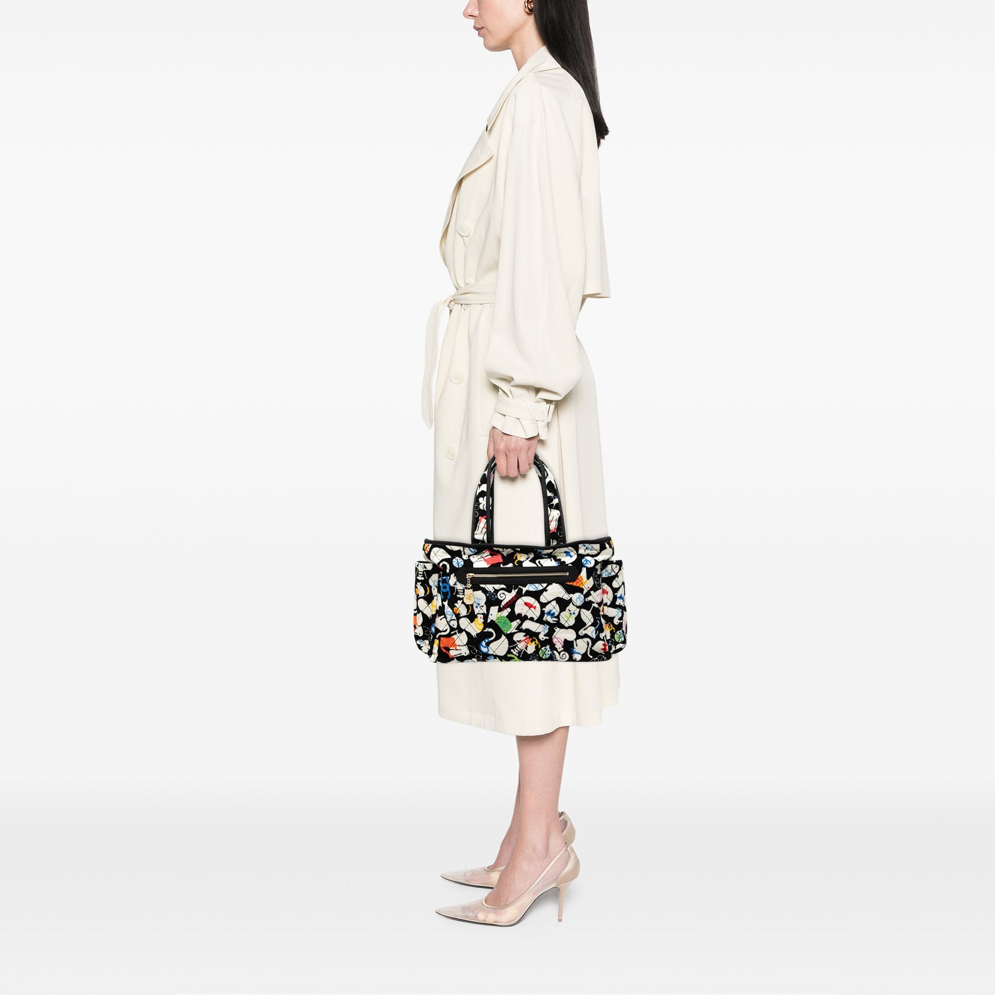 Chanel Terry Cloth Baby Animals Diaper Bag