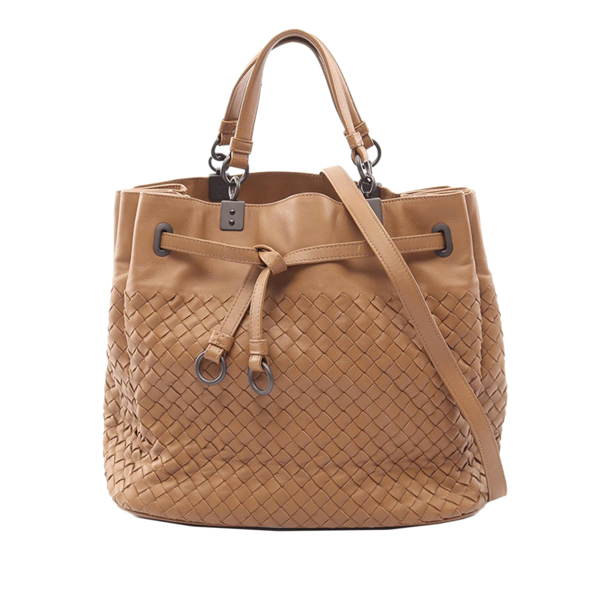 Bottega Veneta Nappa Intrecciato Satchel
