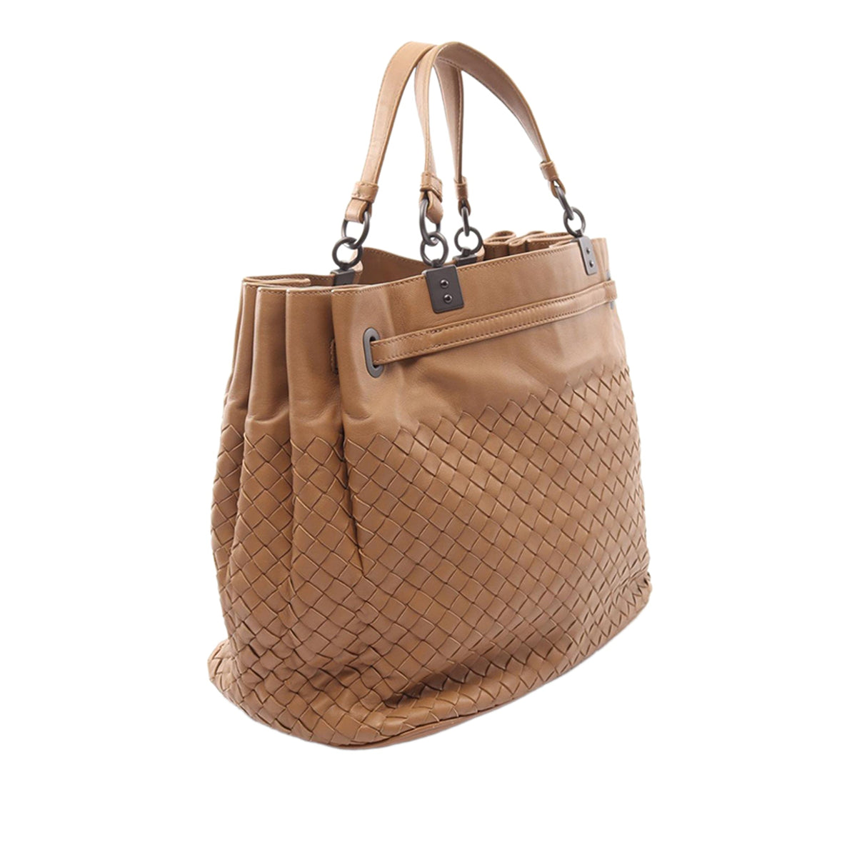 Bottega Veneta Nappa Intrecciato Satchel