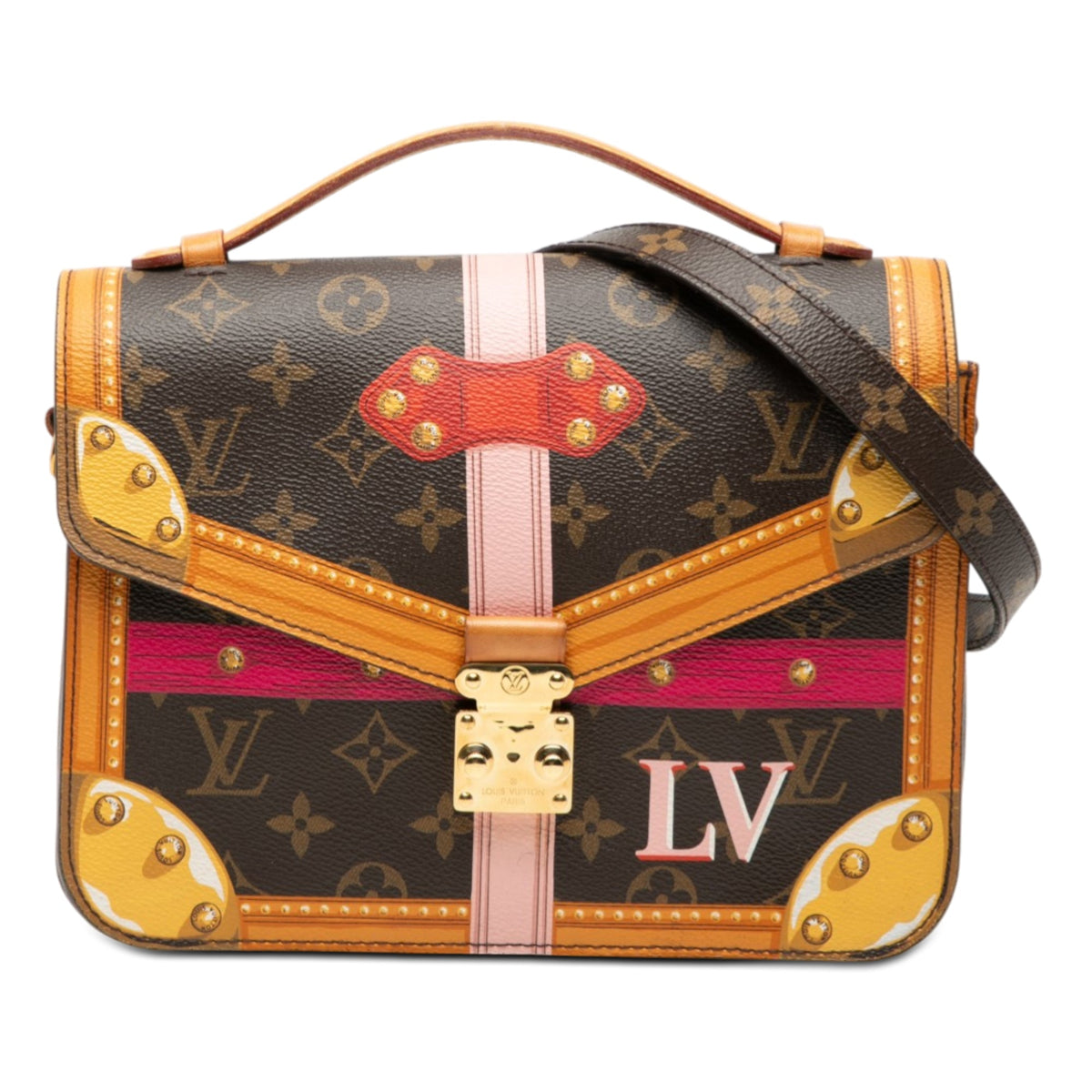 Monogram Summer Trunk Pochette Metis