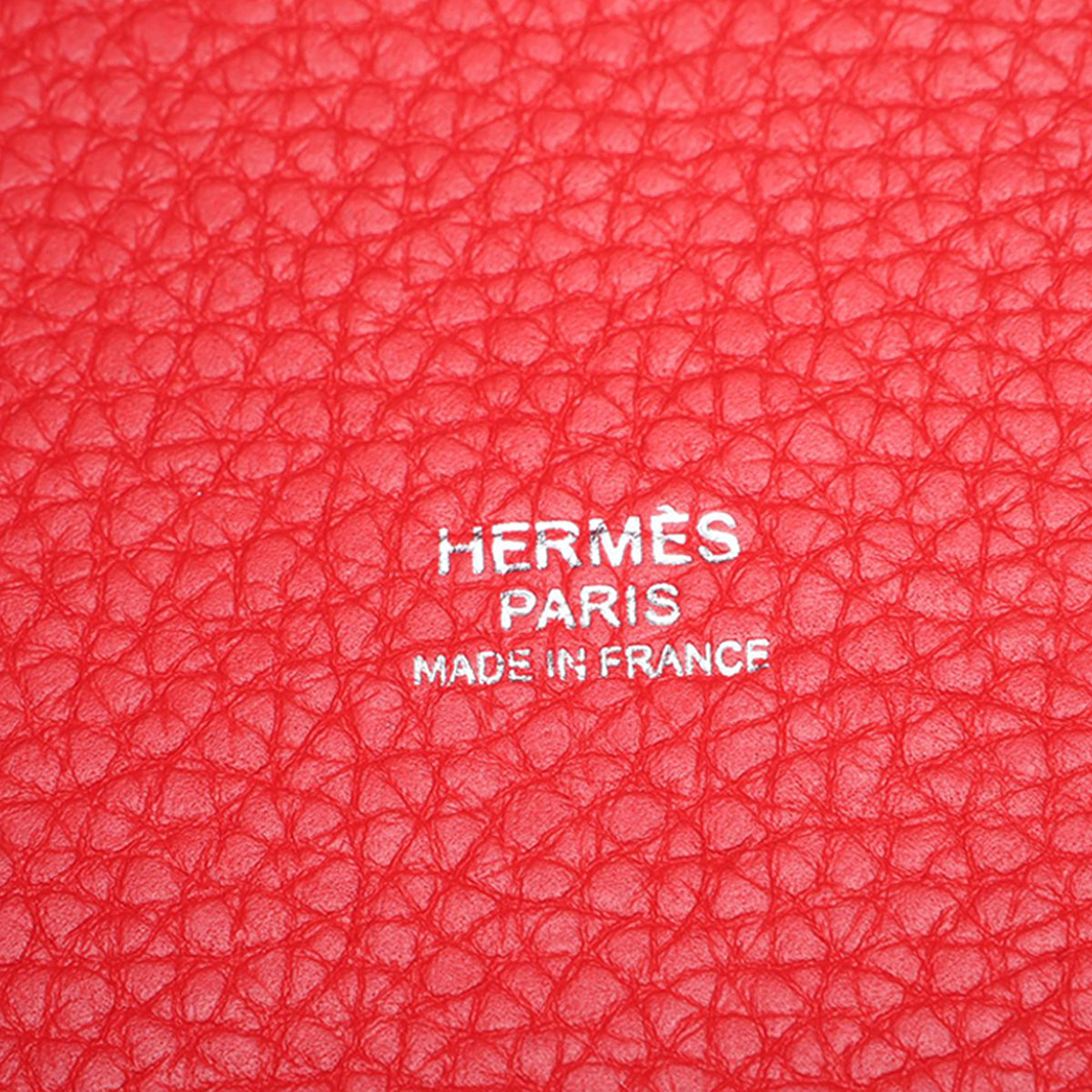 Hermès Clemence Picotin Lock 22 — Red