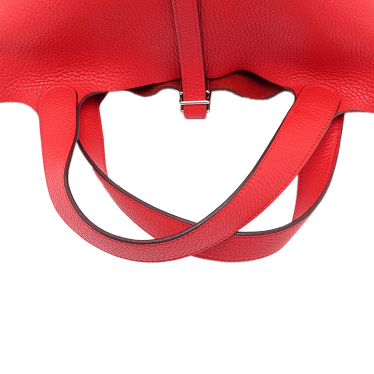 Hermès Clemence Picotin Lock 22 — Red