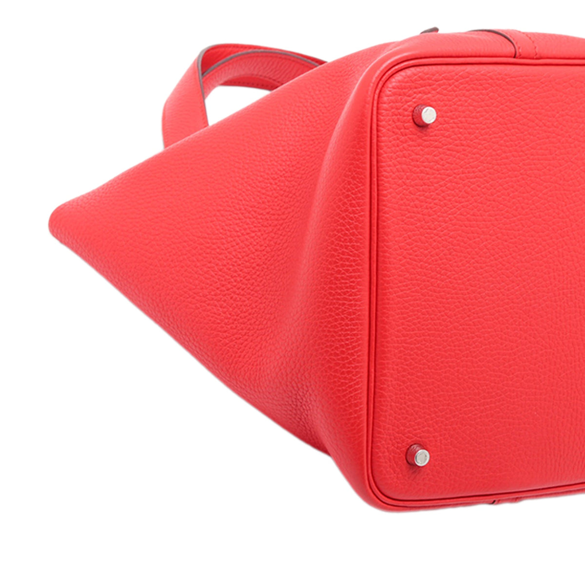 Hermès Clemence Picotin Lock 22 — Red