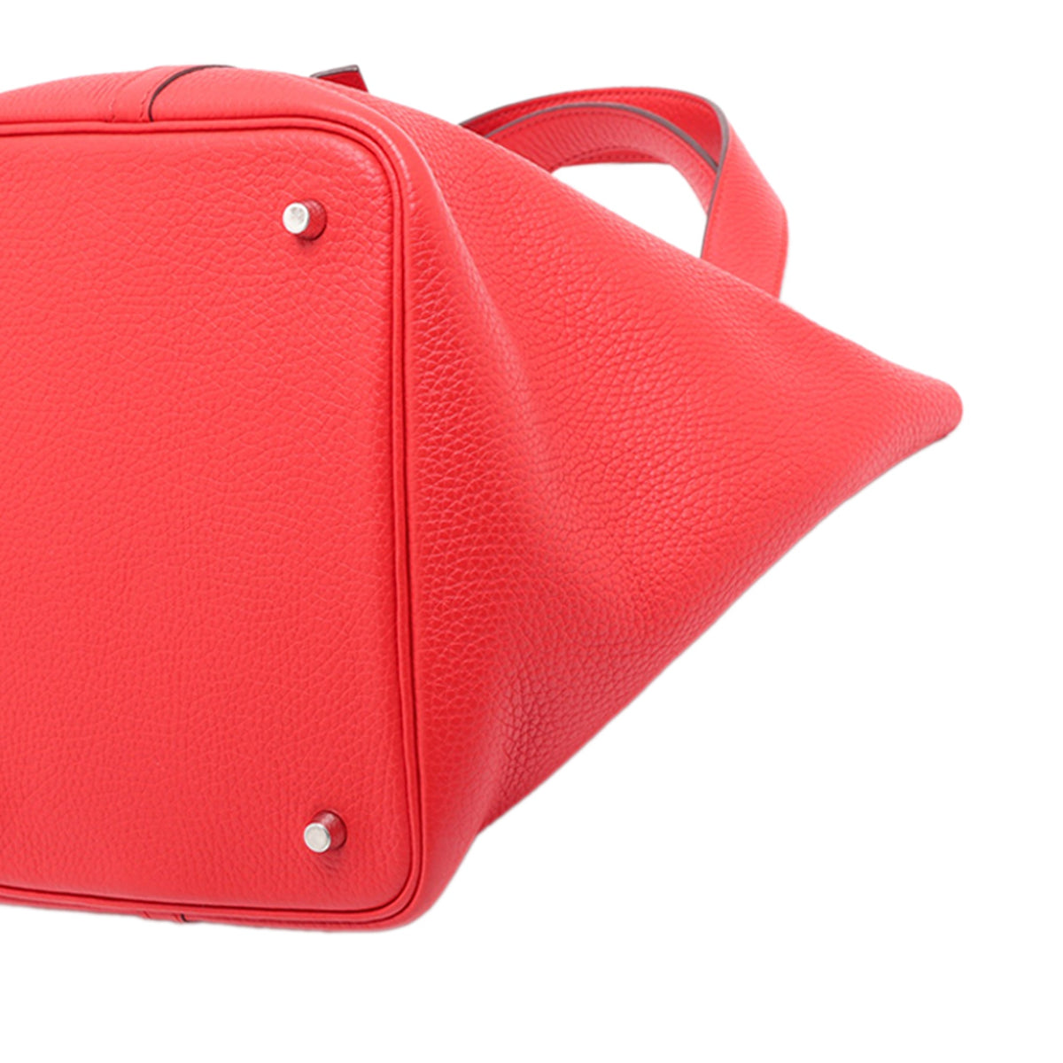 Hermès Clemence Picotin Lock 22 — Red