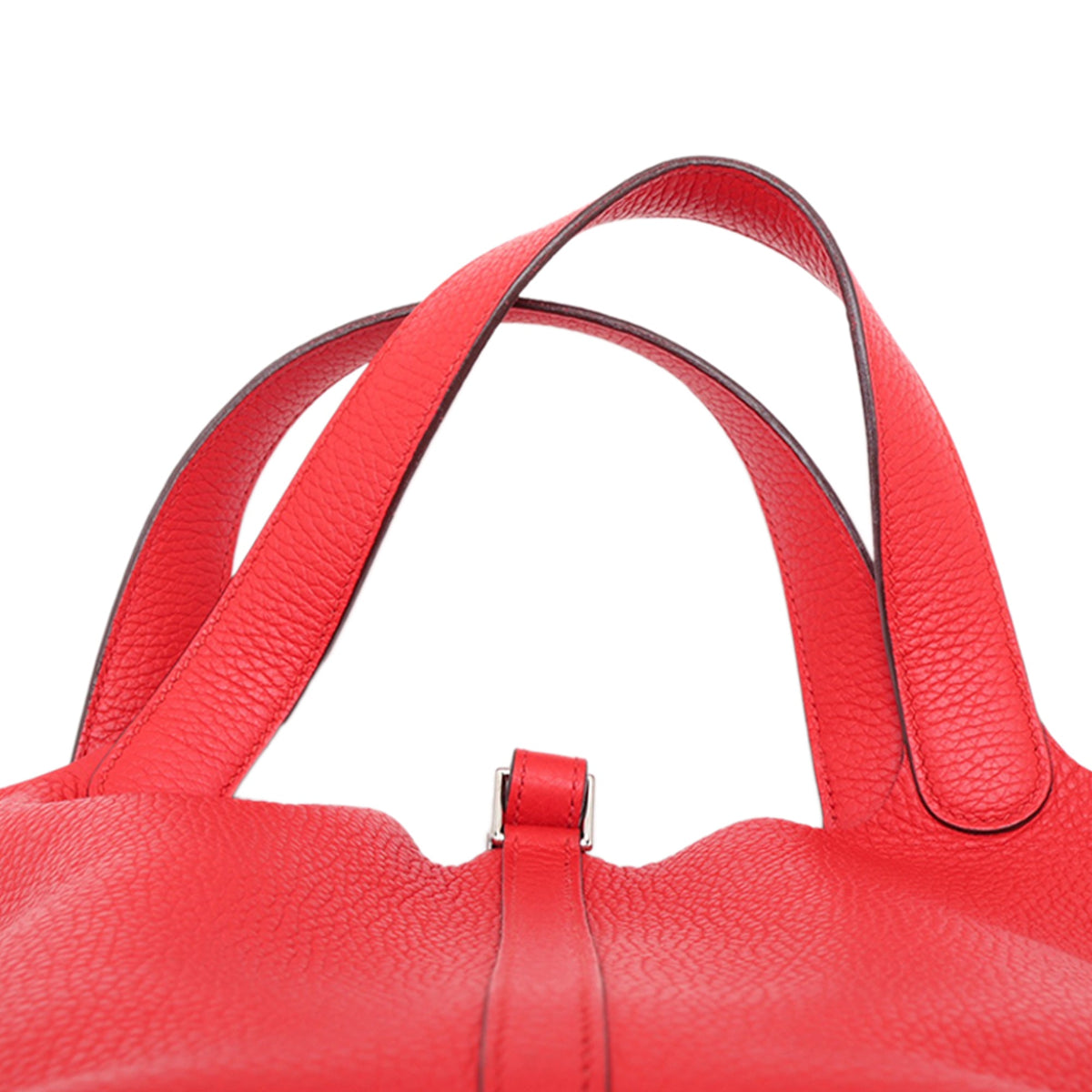 Hermès Clemence Picotin Lock 22 — Red