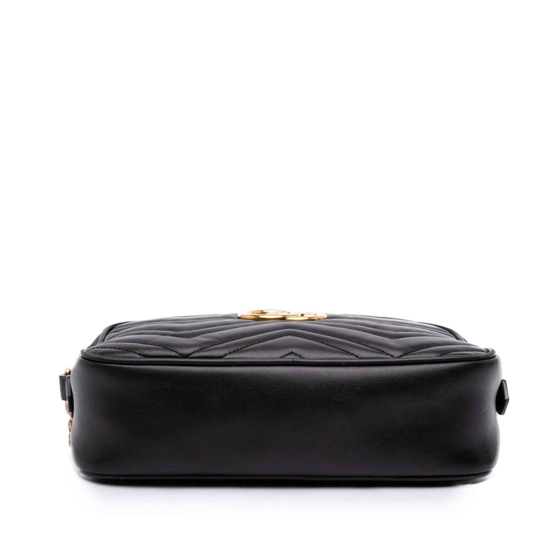 Gucci Small GG Marmont Matelasse Calfskin Crossbody