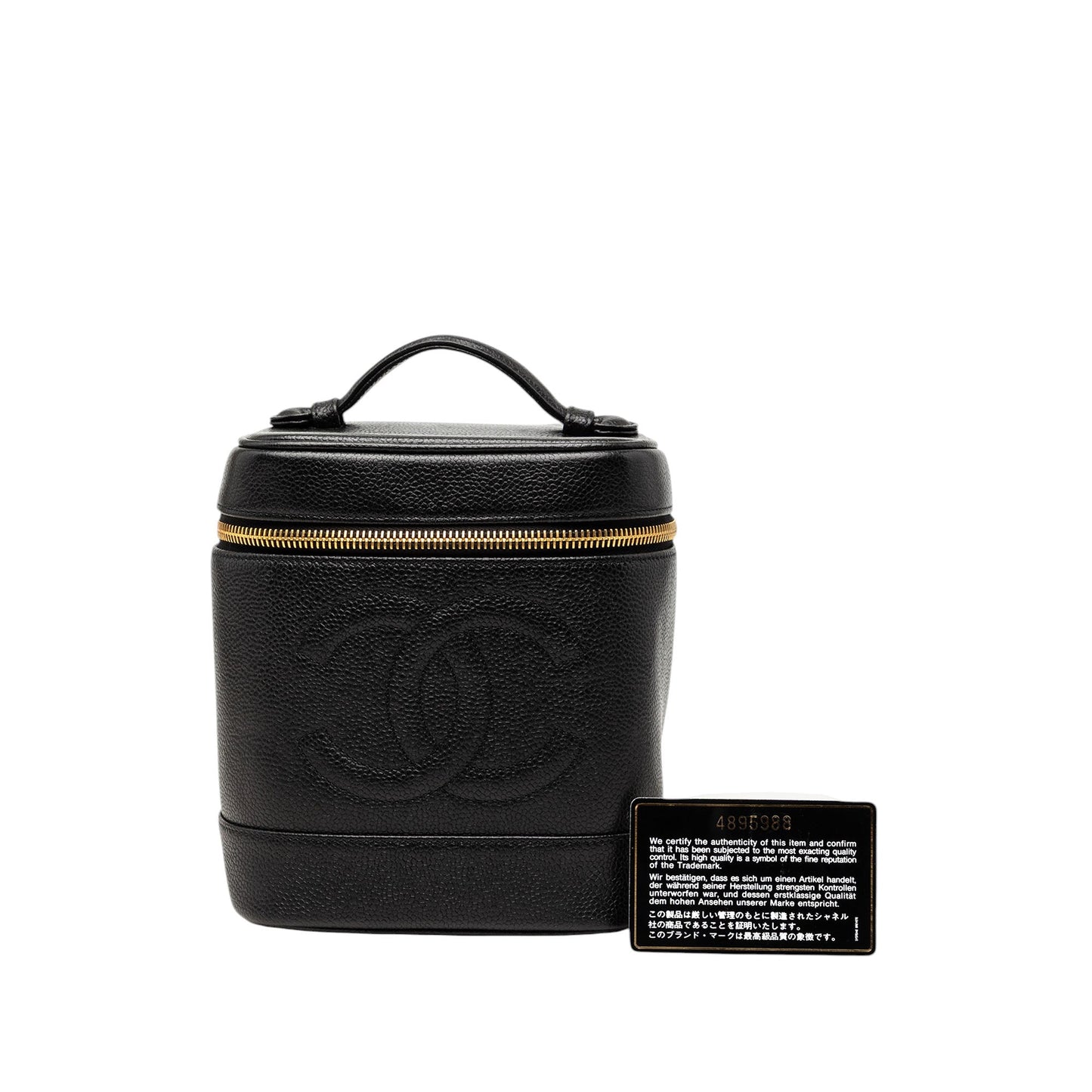 Chanel CC Caviar Vanity Bag