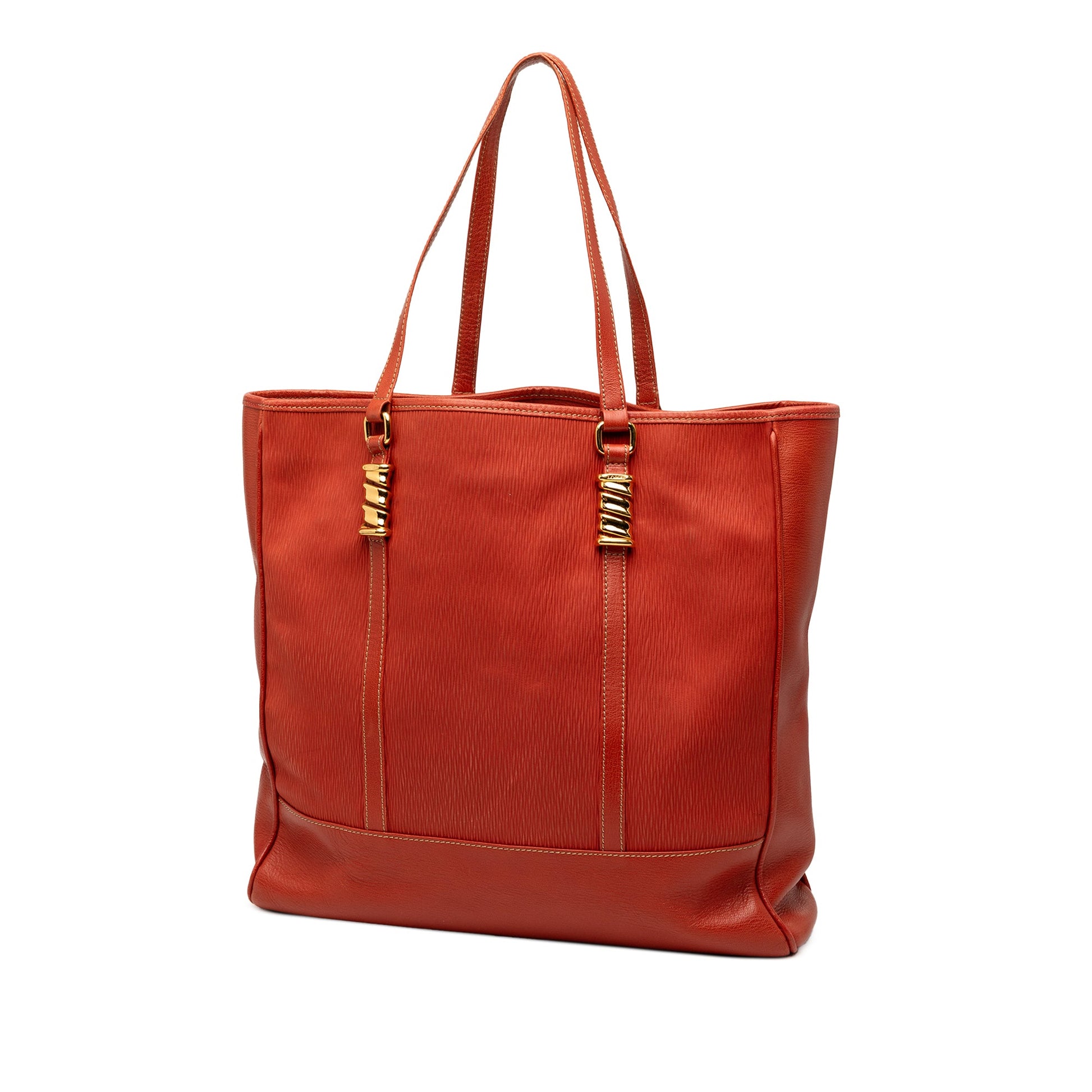LOEWE Leather Velazquez Twist Tote