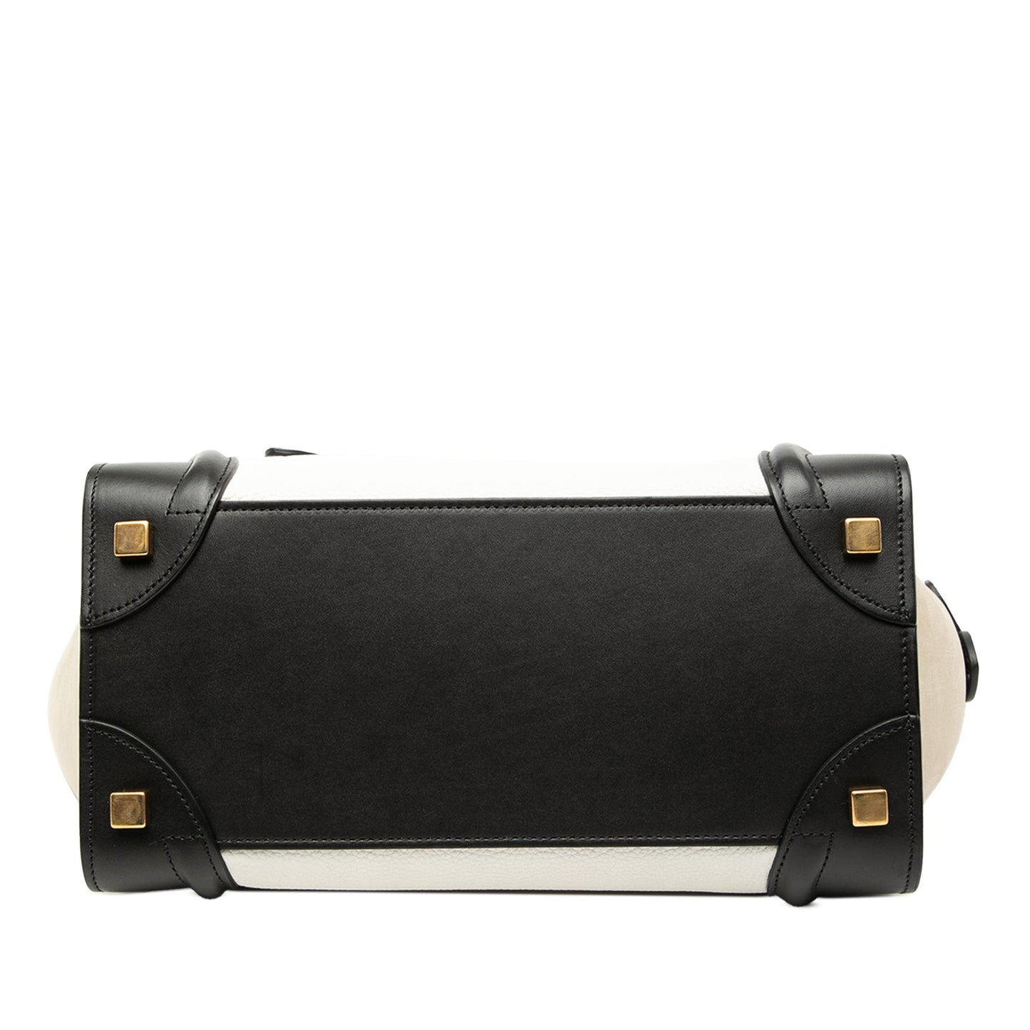 Celine Micro Tricolor Leather Luggage Tote