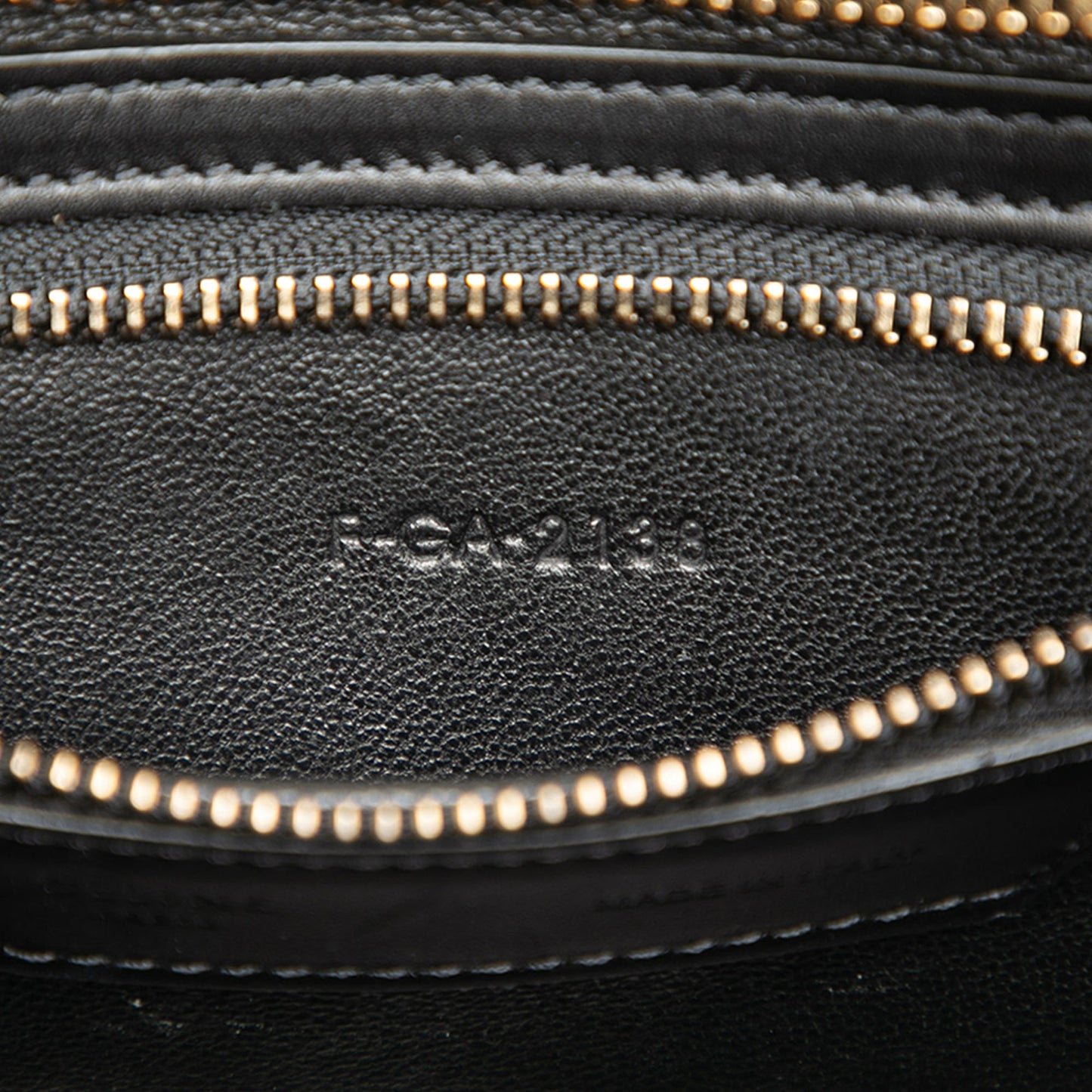 Celine Micro Tricolor Leather Luggage Tote