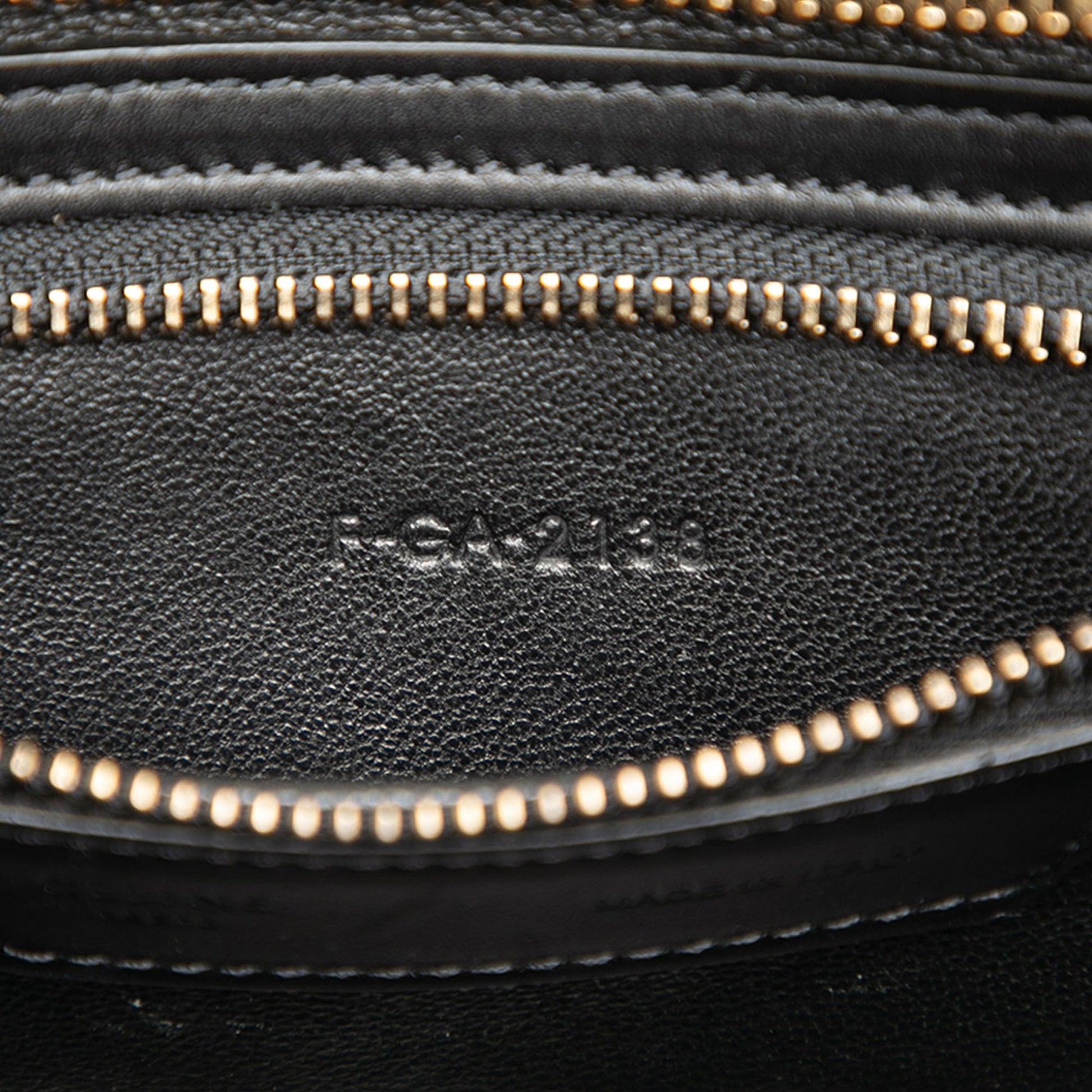 Celine Micro Tricolor Leather Luggage Tote
