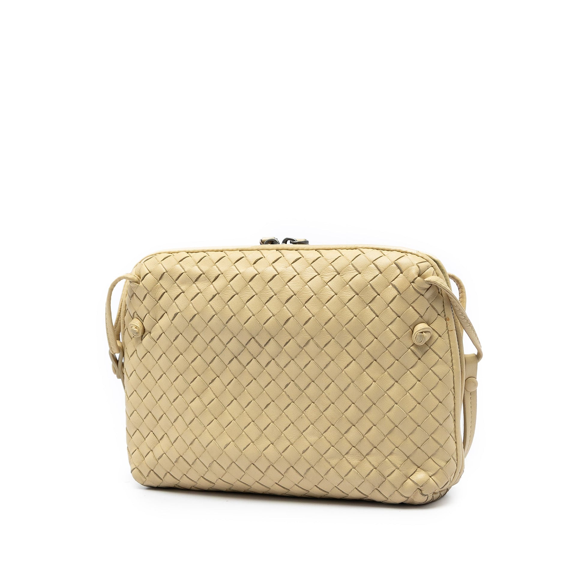 Bottega Veneta Nappa Intrecciato Nodini Crossbody