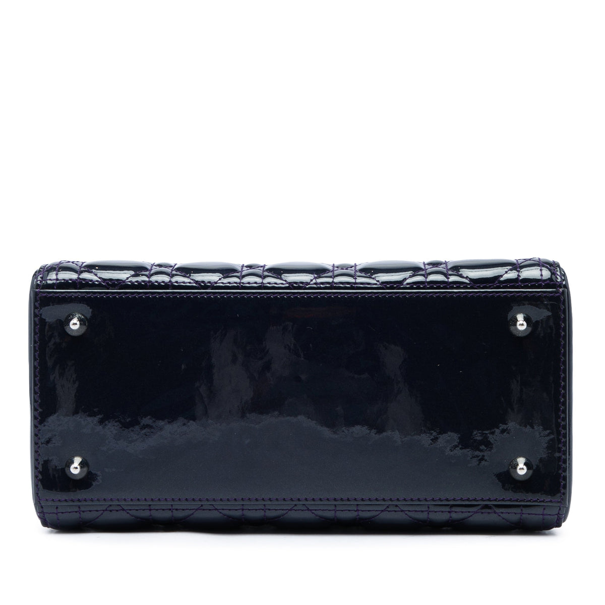 Dior Medium Patent Cannage Lady Dior