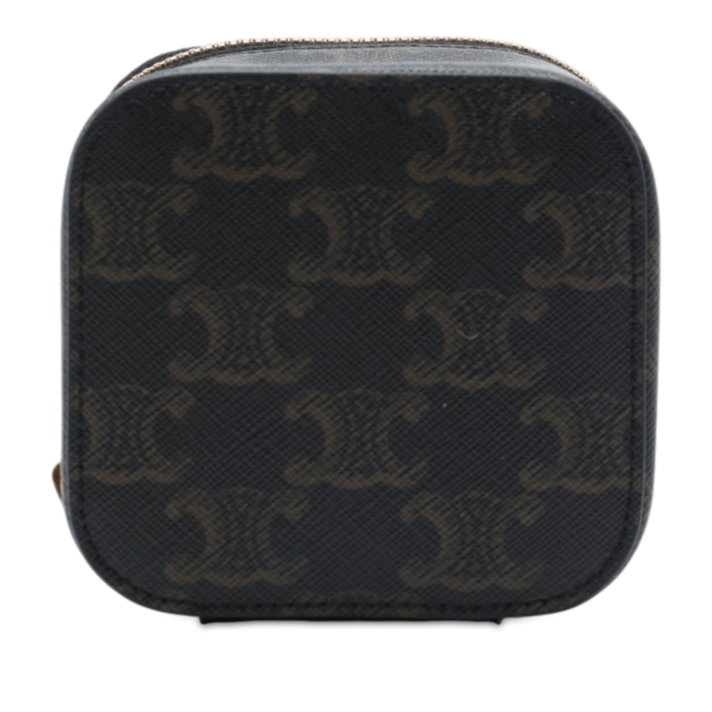 Celine Mini Triomphe Coated Canvas Vanity Case