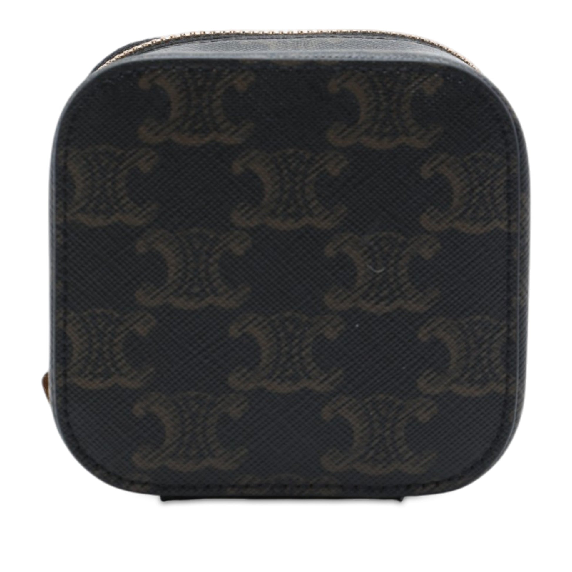 Celine Mini Triomphe Coated Canvas Vanity Case
