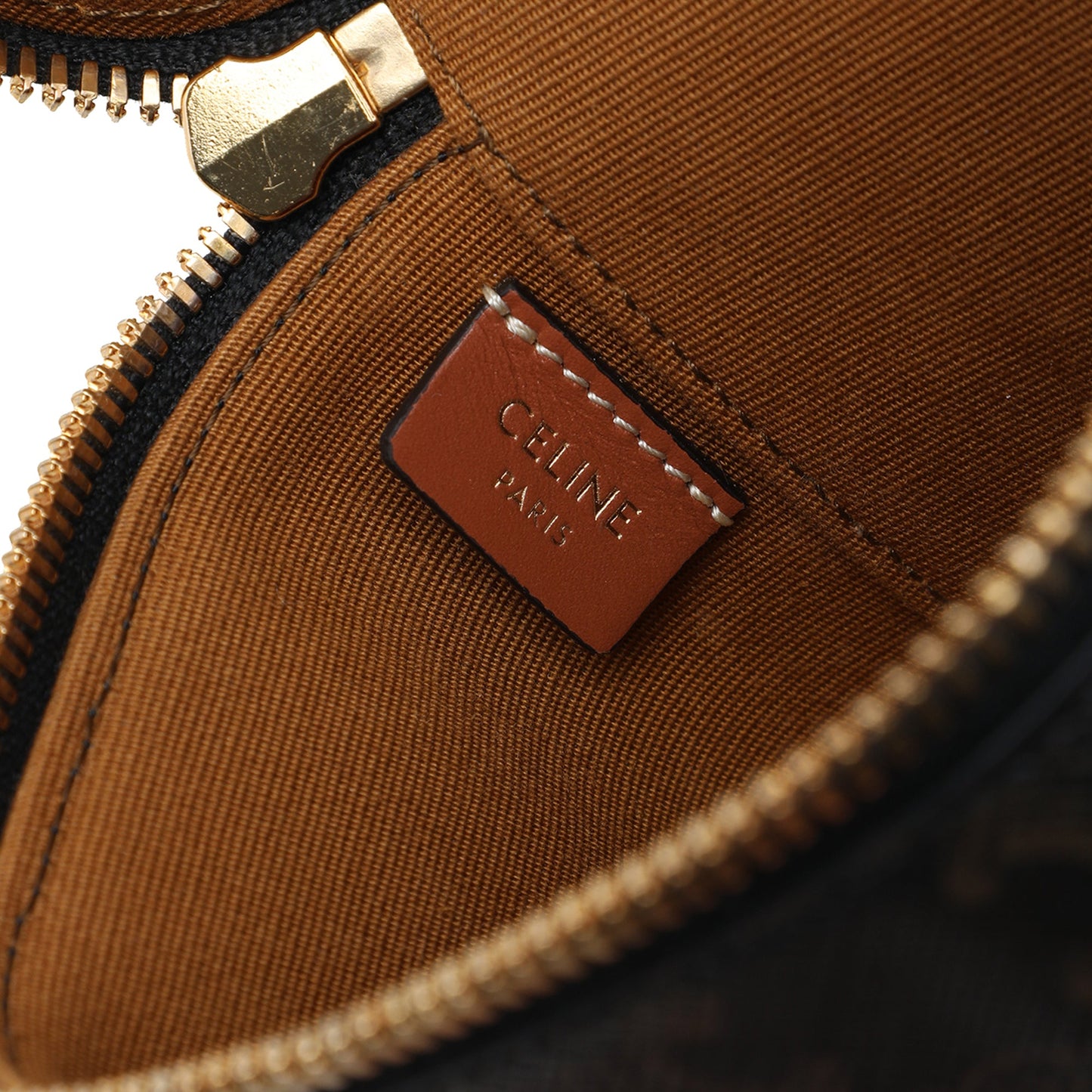 Celine Mini Triomphe Coated Canvas Vanity Case