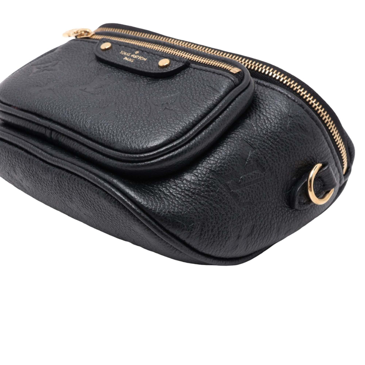 Louis Vuitton Monogram Empreinte Mini Bumbag — Black