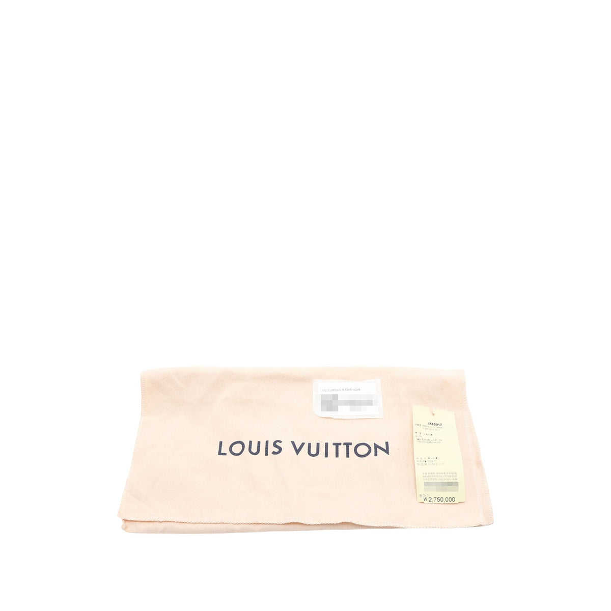 Louis Vuitton Monogram Empreinte Mini Bumbag — Black