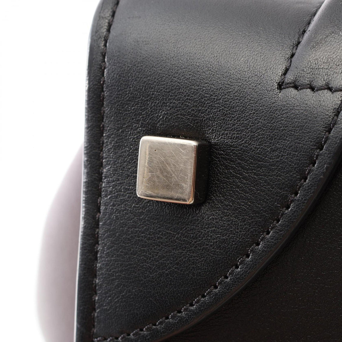 Celine Mini Tricolor Leather Luggage Tote