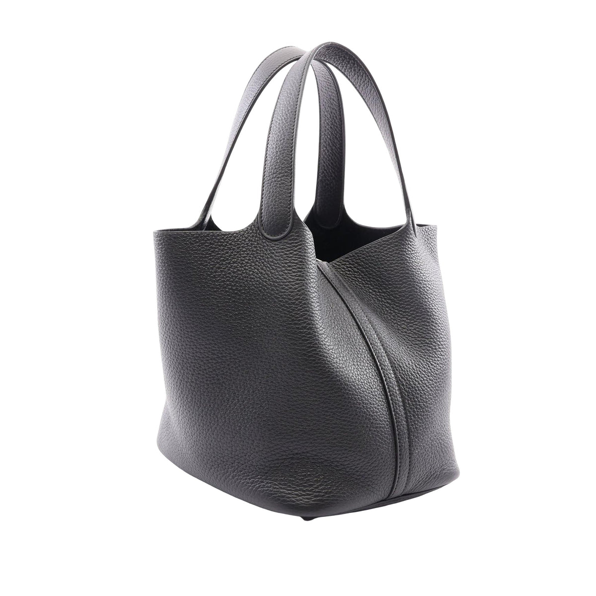 Hermès Clemence Picotin Lock 22 — Black