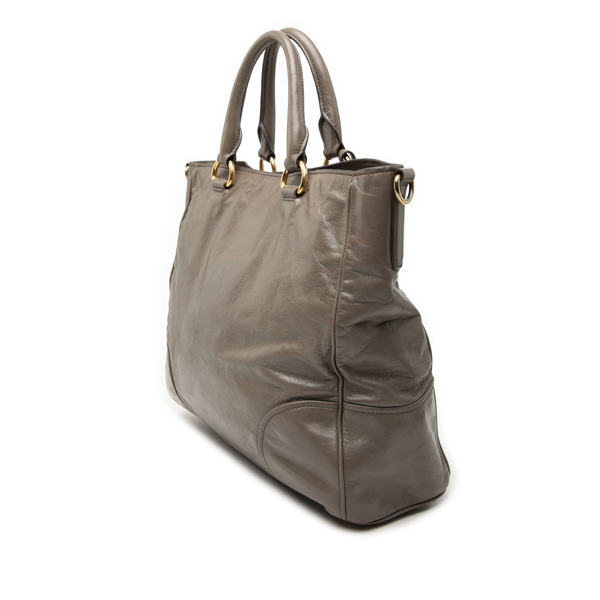 Vitello Shine Satchel