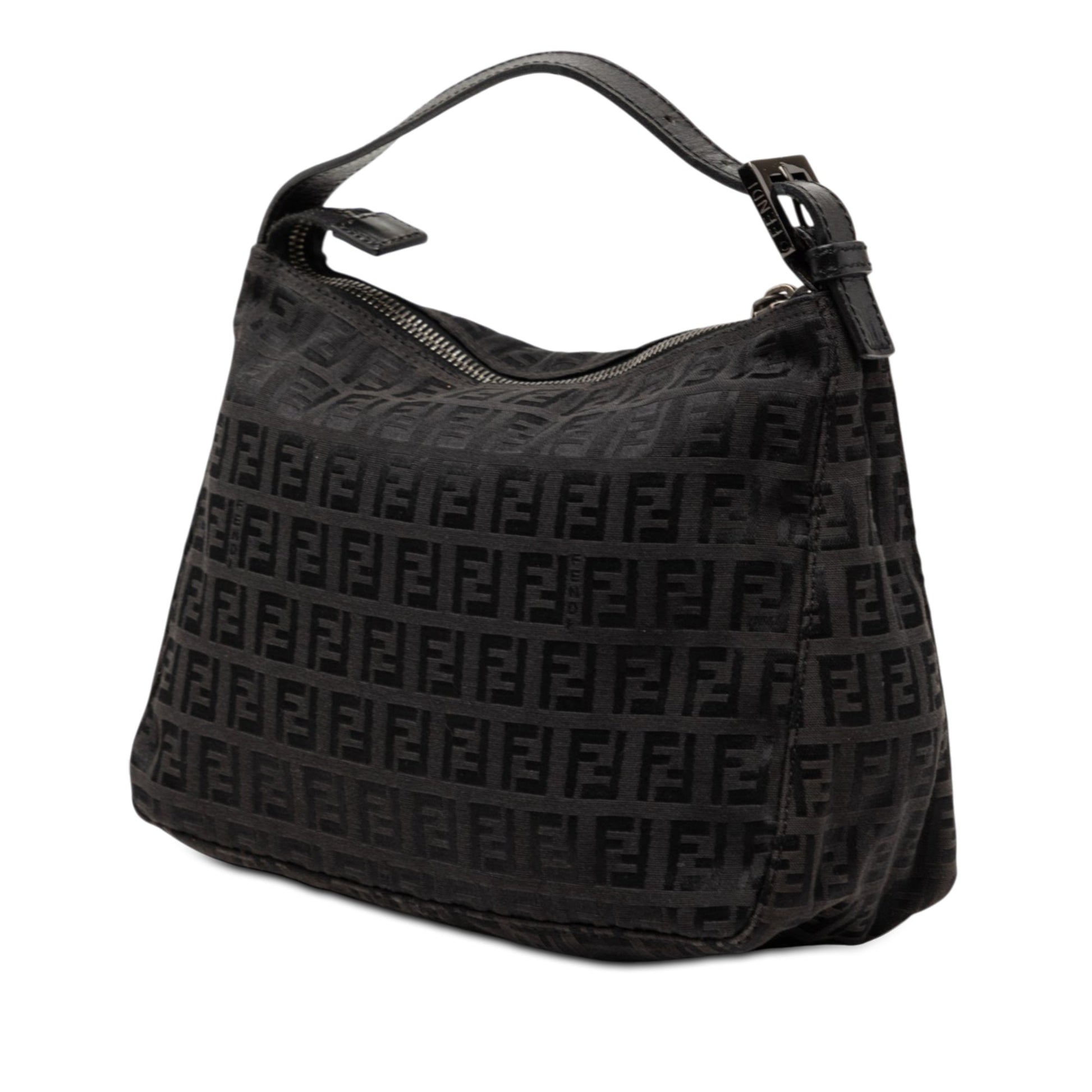 Fendi Zucchino Canvas Handbag