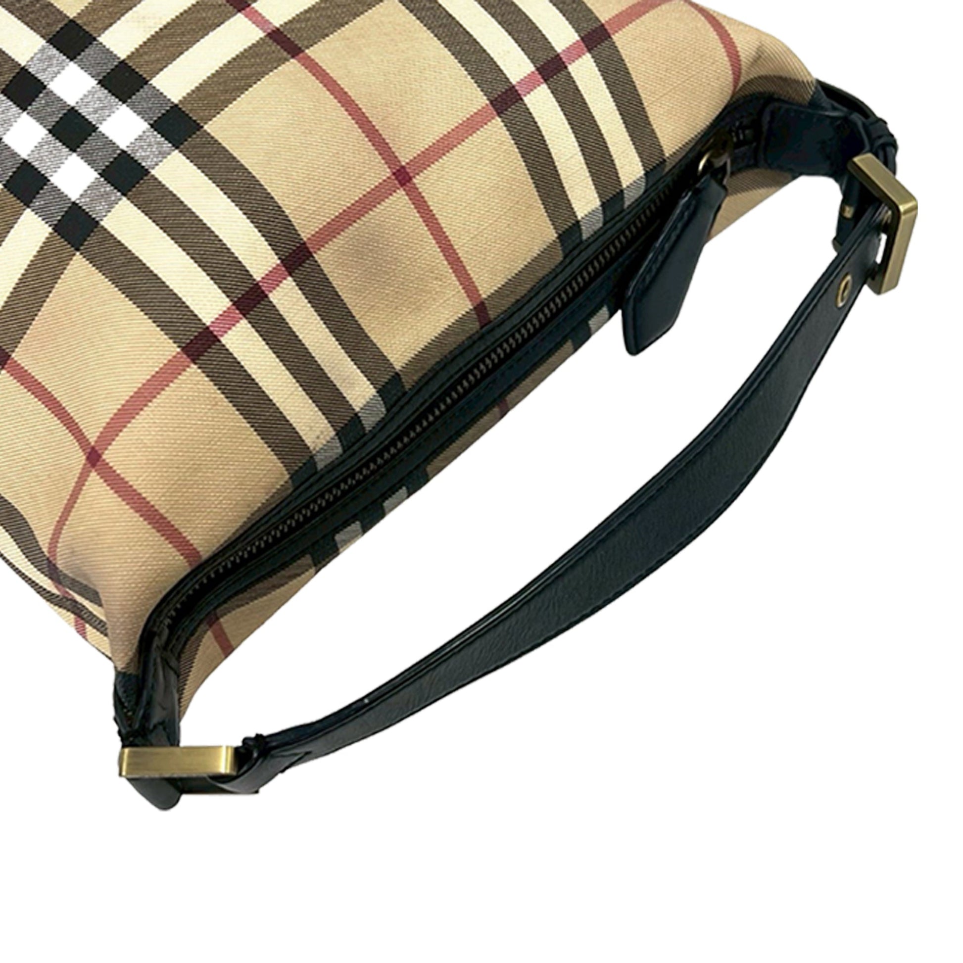 Burberry House Check Coated Canvas Handbag