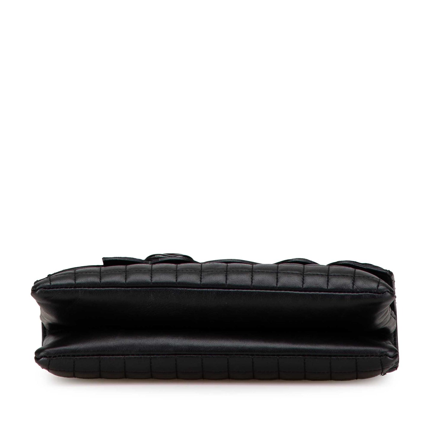 Chanel Choco Bar Calfskin Camellia No. 5 CC Shoulder Bag