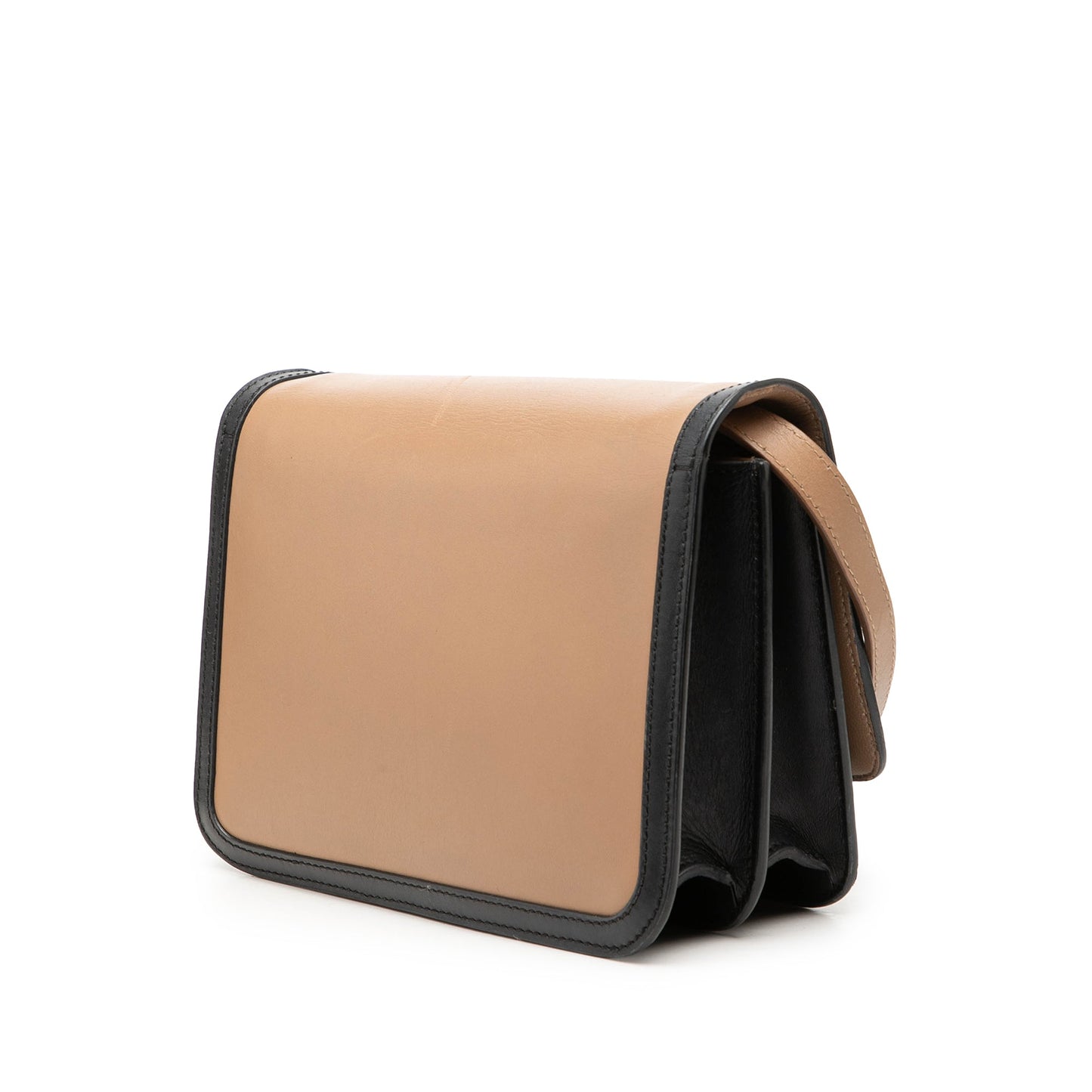 Burberry Small Bicolor Smooth Calfskin TB Crossbody