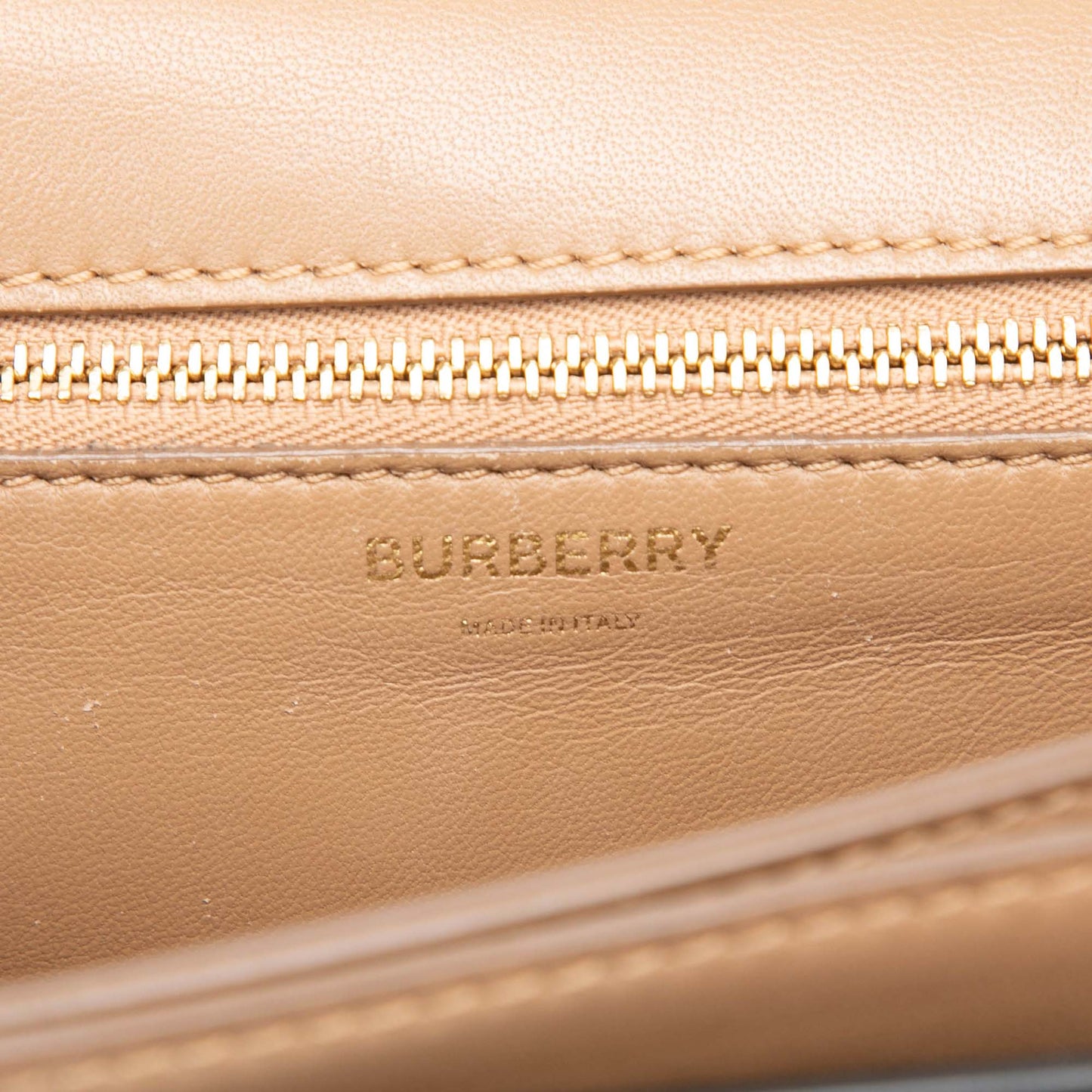 Burberry Small Bicolor Smooth Calfskin TB Crossbody