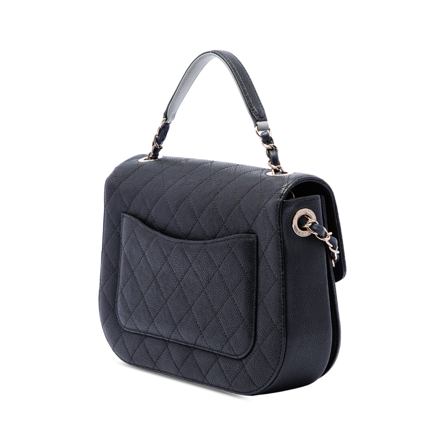 Chanel Paris Cuba Medium Quilted Caviar Thread Around Flap