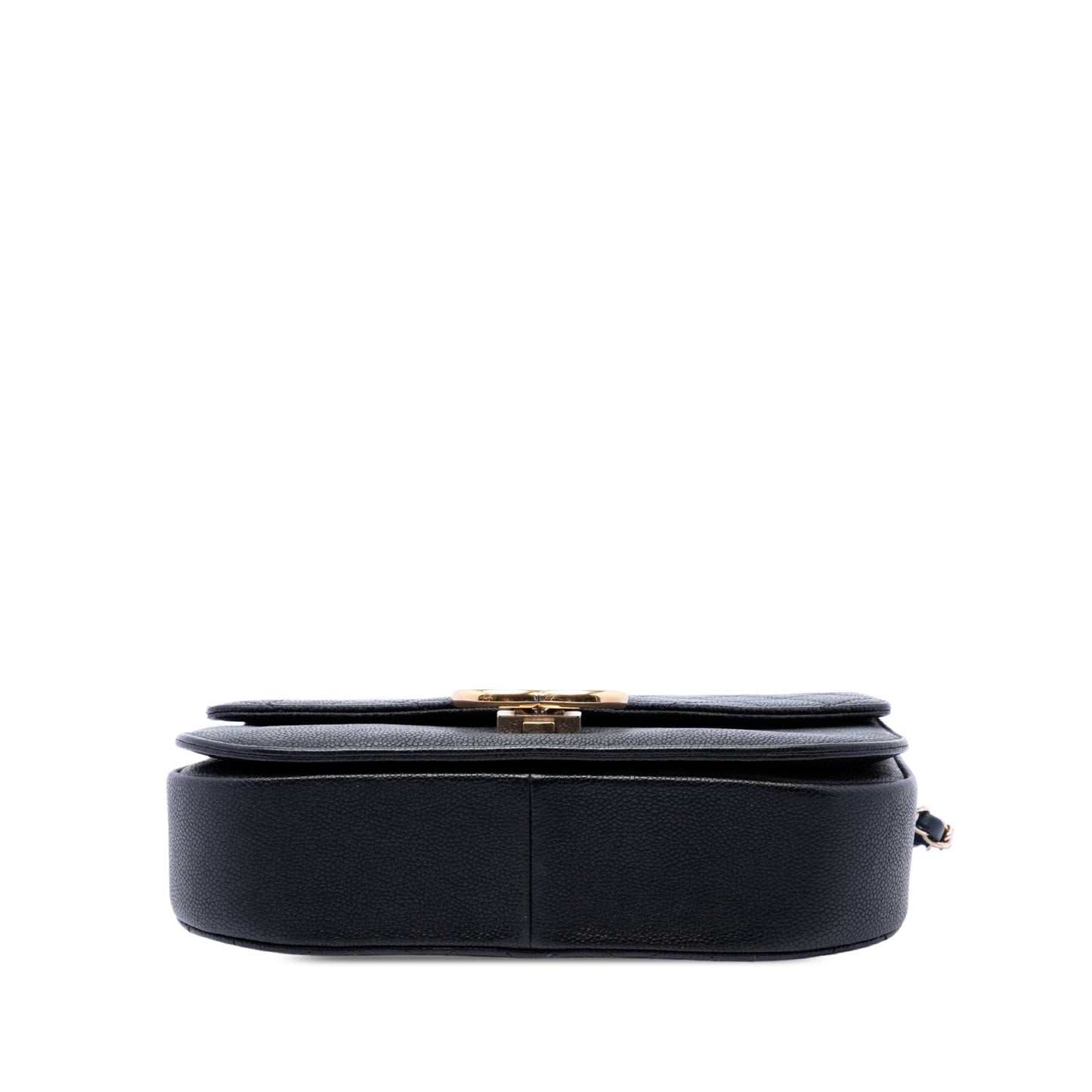 Chanel Paris Cuba Medium Quilted Caviar Thread Around Flap
